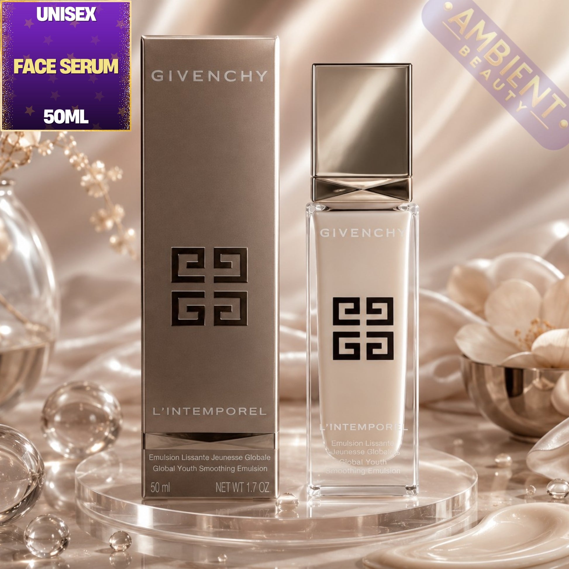 Givenchy L’Intemporel Global Youth Smoothing Emulsion 50ml For Men and Women