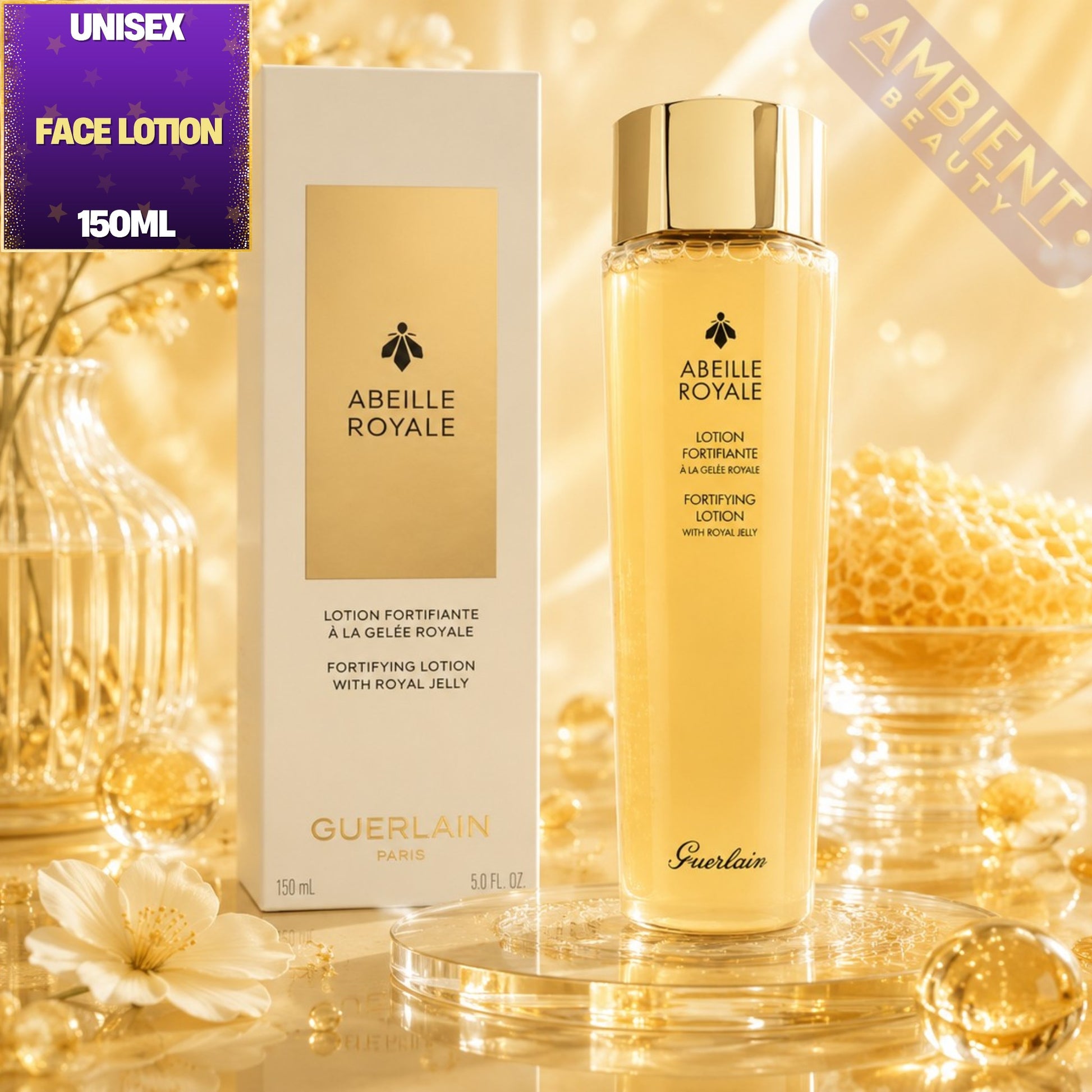 Guerlain Abeille Royale Fortifying Lotion with Royal Jelly 150ml For Men and Women