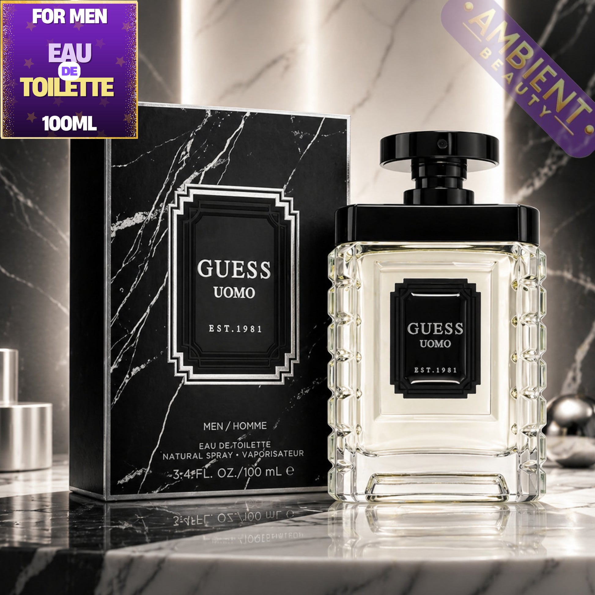Guess Uomo Eau de Toilette 100ml For Men