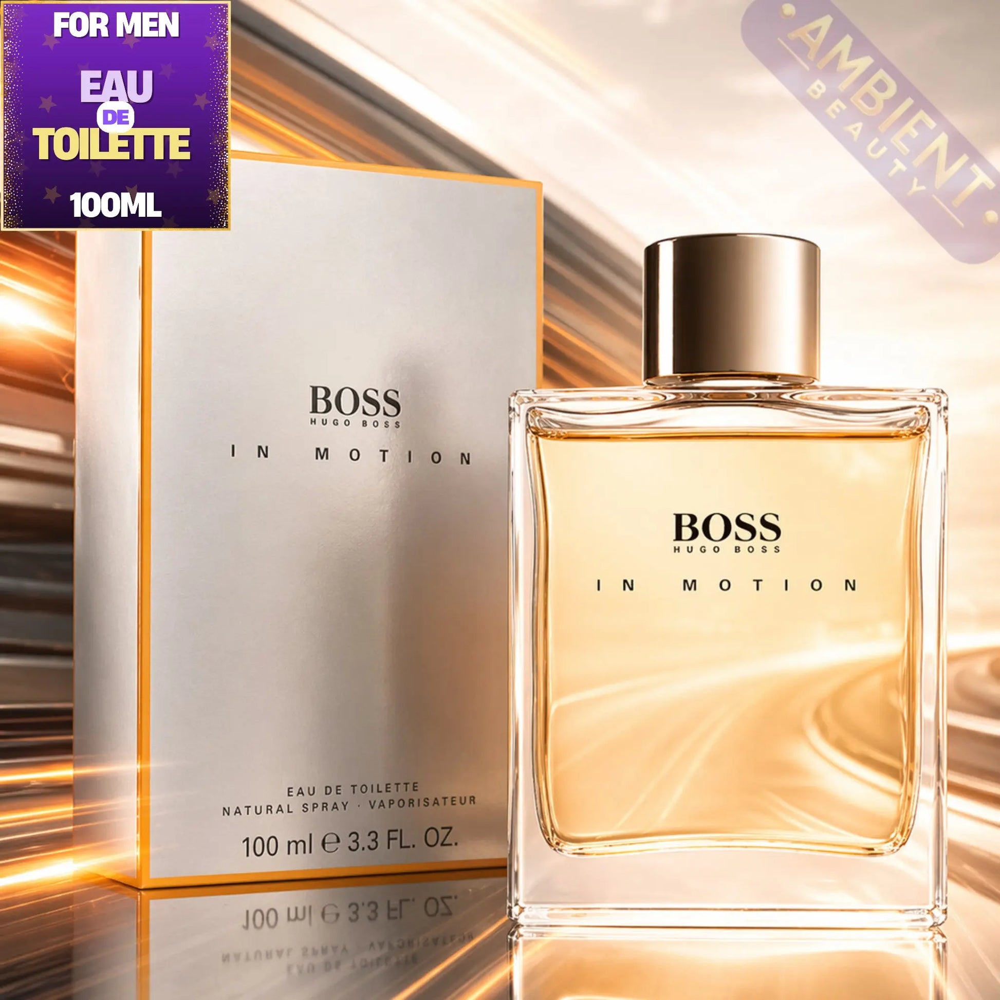 Hugo Boss In Motion Eau de Toilette 100ml For Men