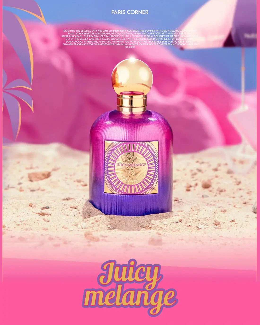 EMIR Juicy Melagne Eau De Parfum 100ml by Paris Corner Paris Corner Ambient Beauty