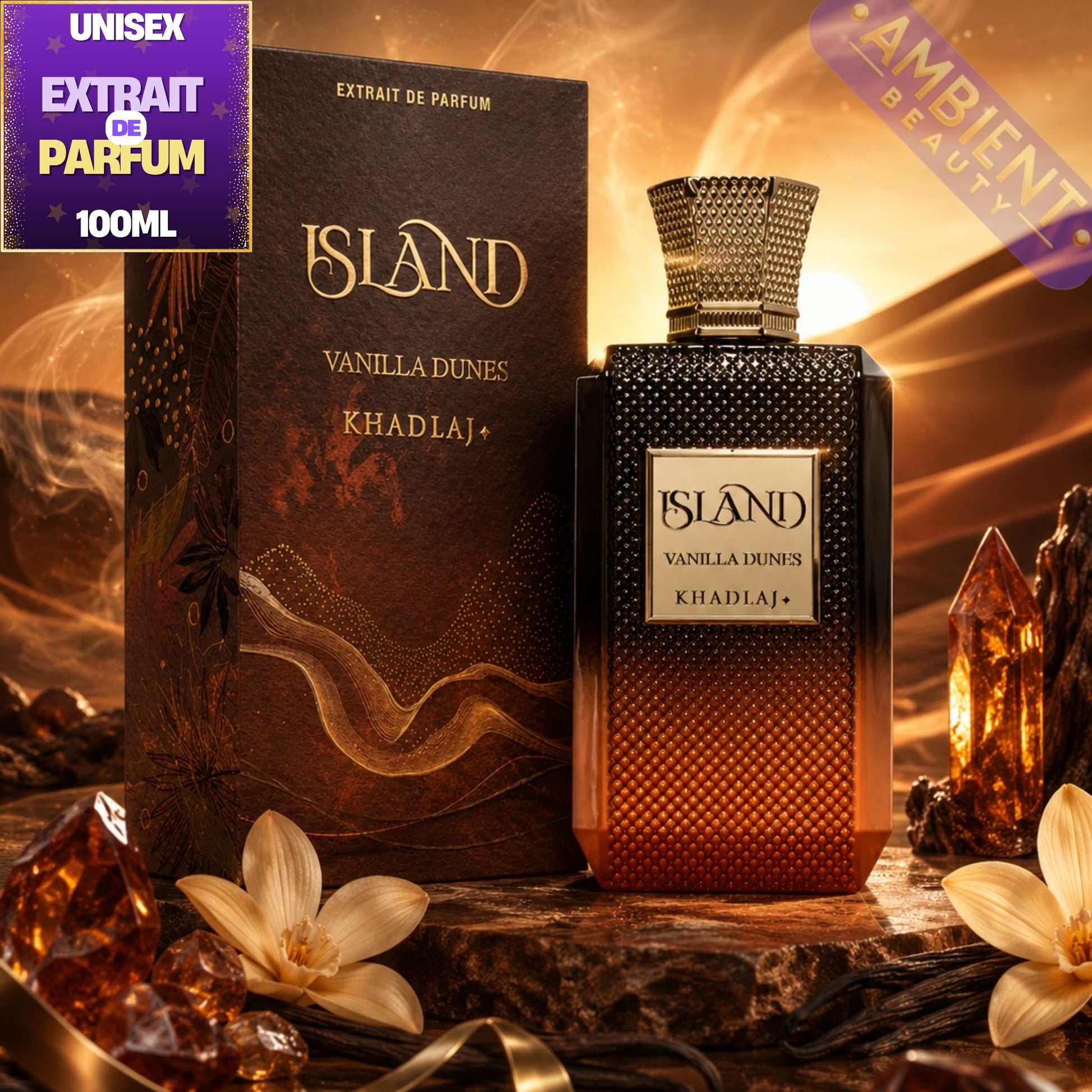 Khadlaj Island Vanilla Dunes ExDP 100ml For Men and Women