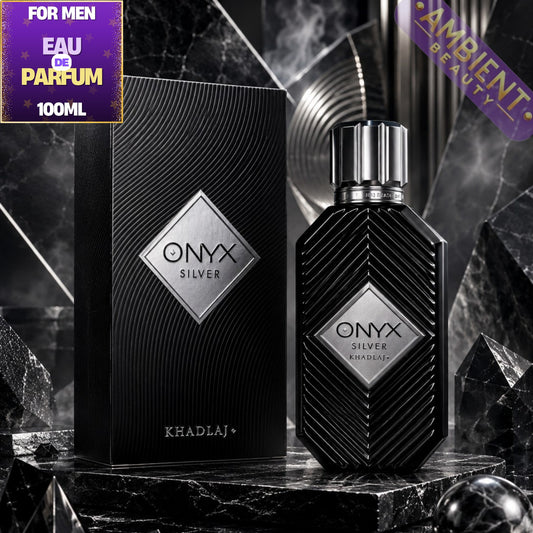 Khadlaj Onyx Silver EDP 100ml For Men