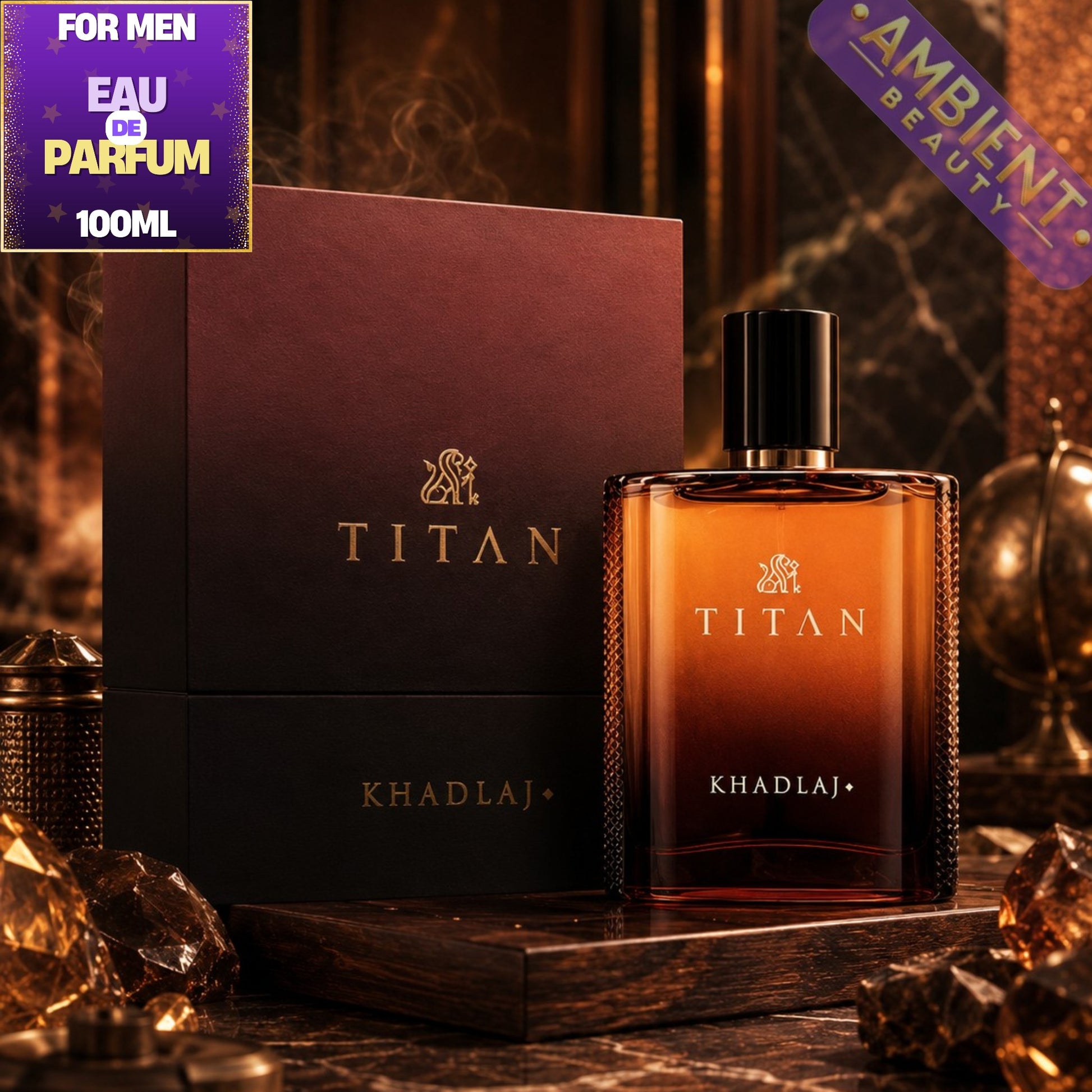 Khadlaj Titan EDP 100ml For Men