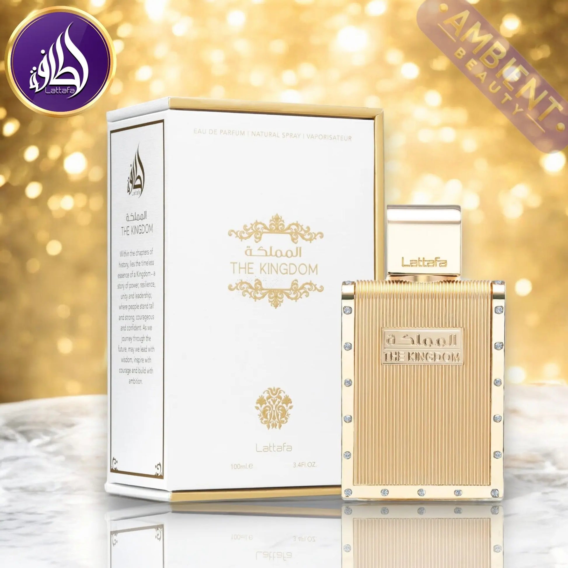 LATTAFA Pride The Kingdom For Men Eau De Parfum 100ml Lattafa Ambient Beauty