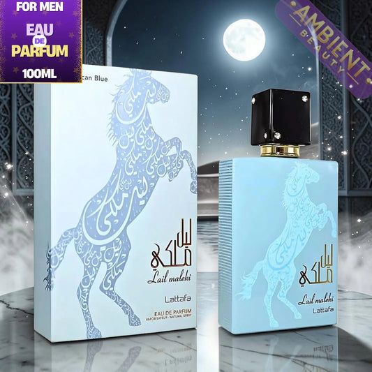 Lattafa Lail Maleki Moroccan Blue Eau de Parfum 100ml For Men