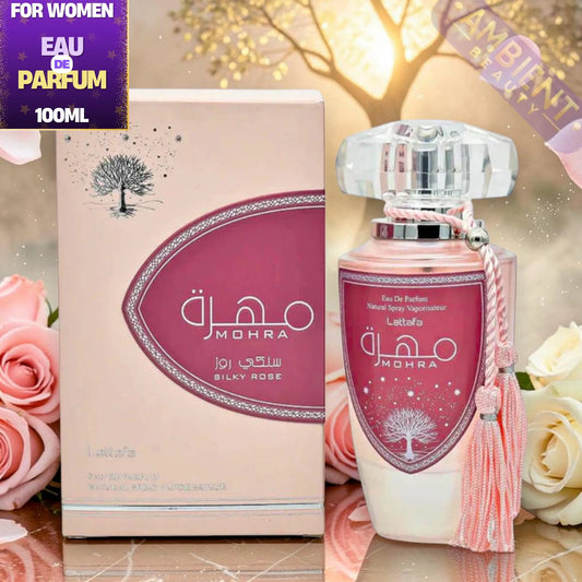 Lattafa Mohra Silky Rose Eau de Parfum 100ml For Women
