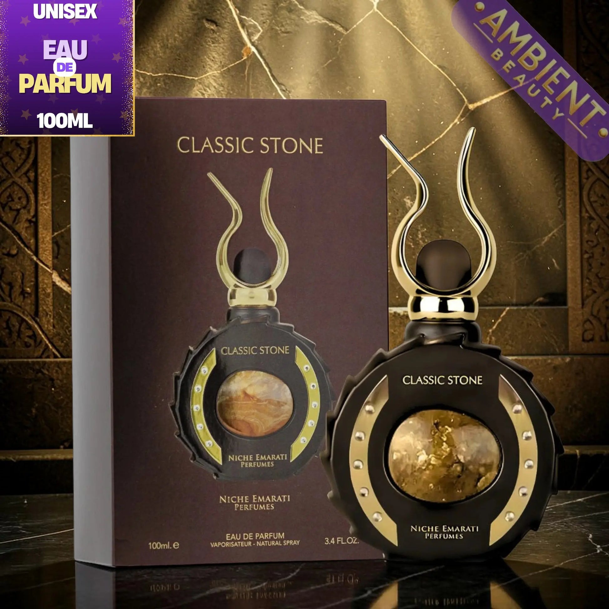 Lattafa Niche Emarati Classic Stone Eau de Parfum 100ml For Men and Women