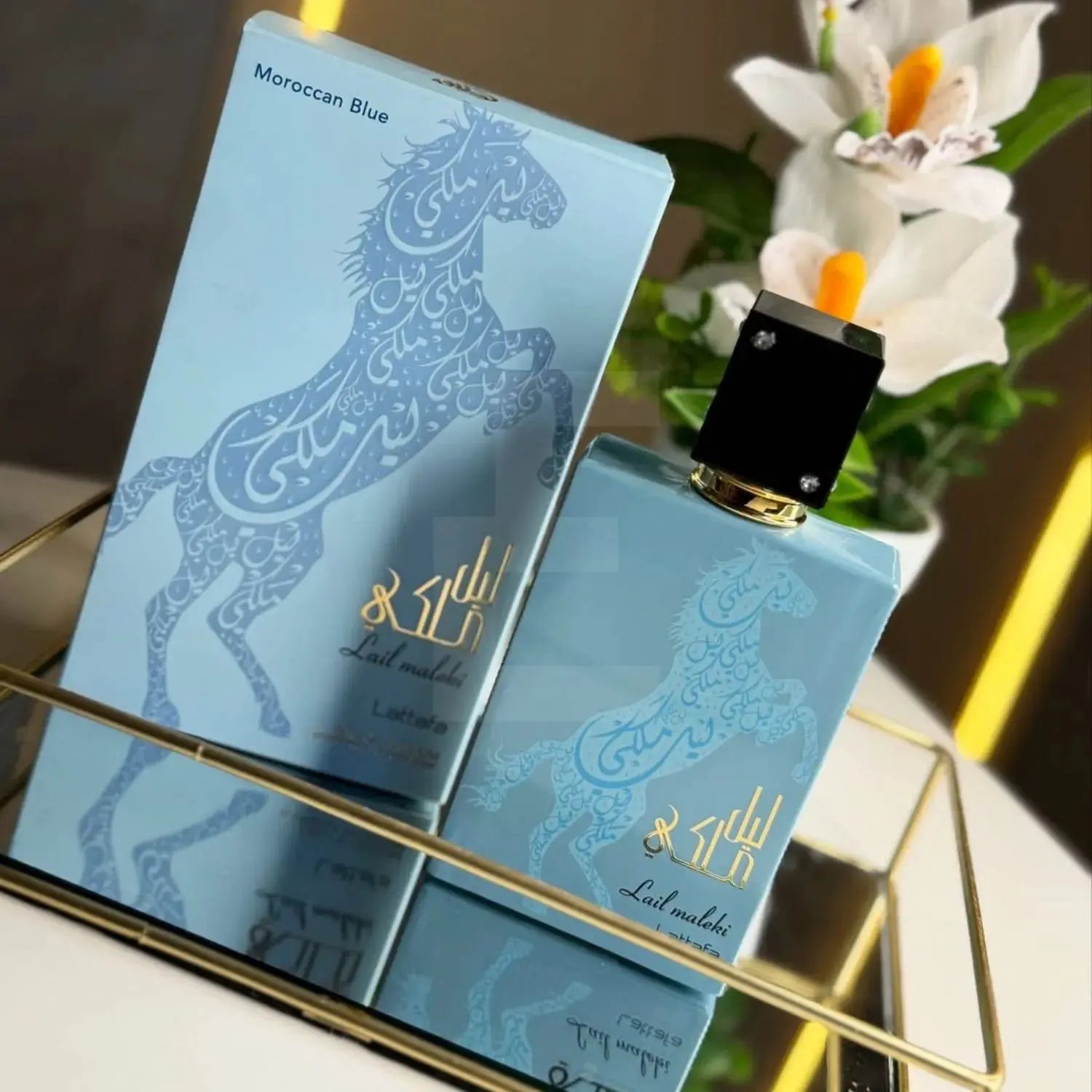 Lattafa Lail Maleki Moroccan Blue Eau de Parfum 100ml For Men