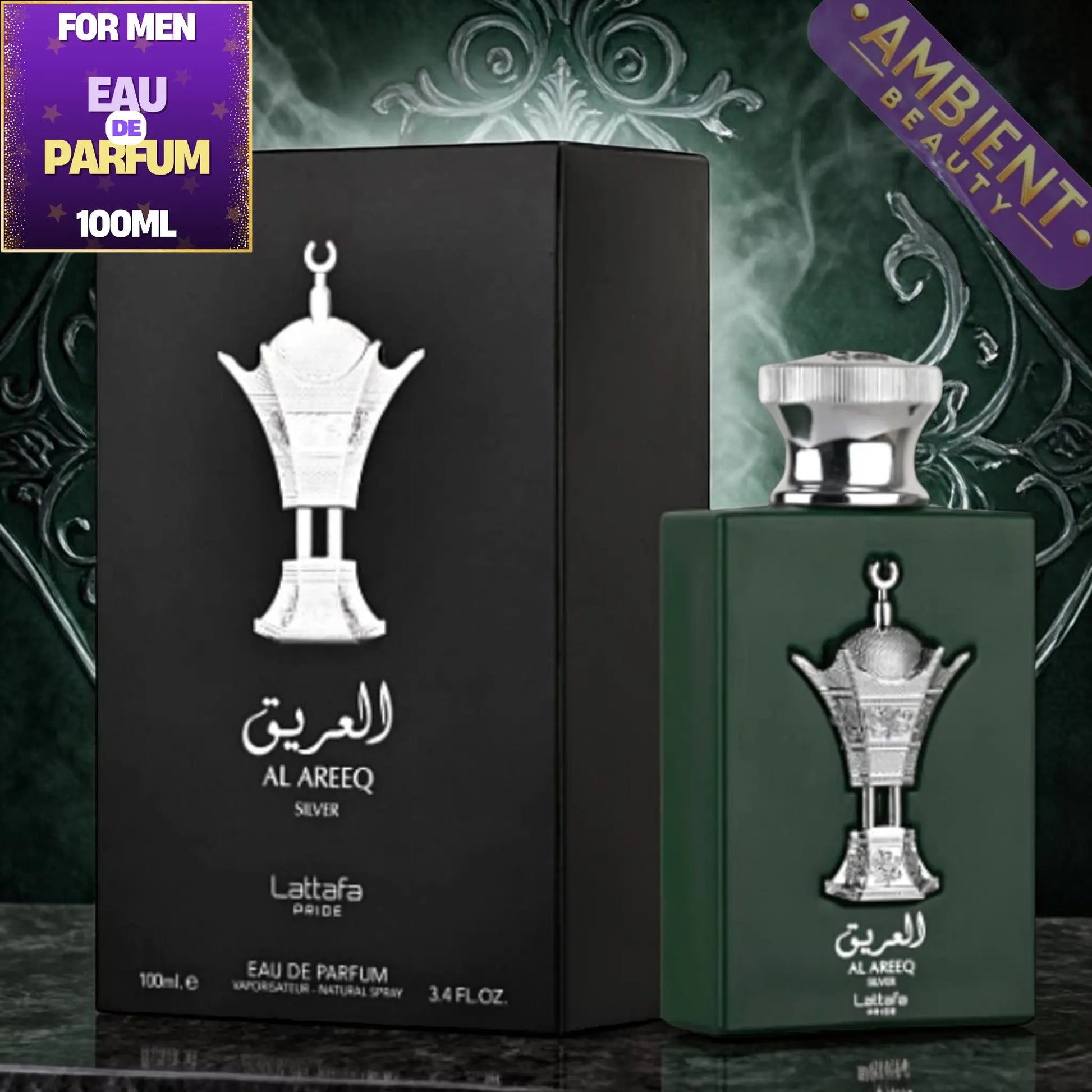 Lattafa Al Areeq Silver Eau de Parfum 100ml For Men