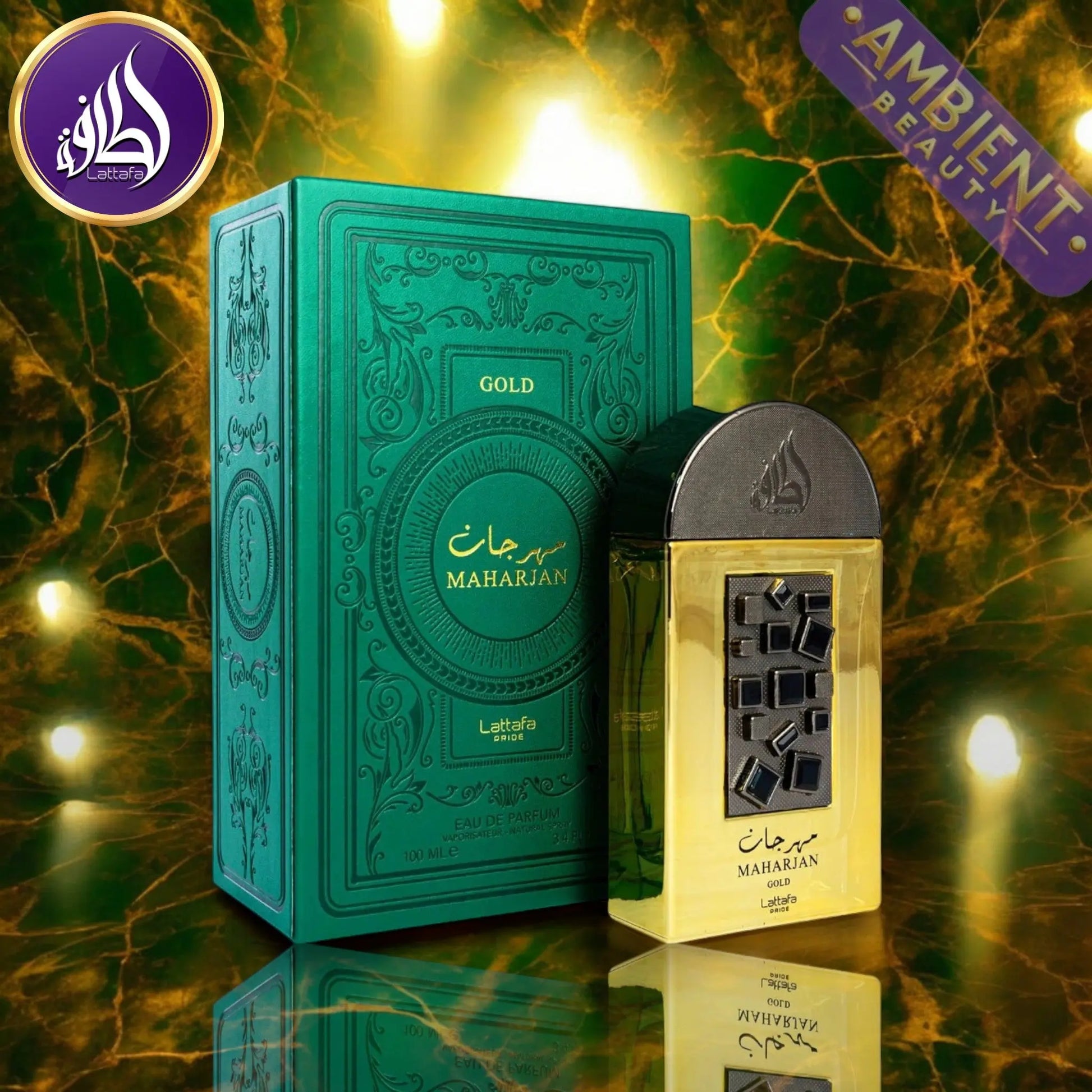 LATTAFA Pride Maharjan Gold Eau De Parfum 100ml Lattafa Ambient Beauty