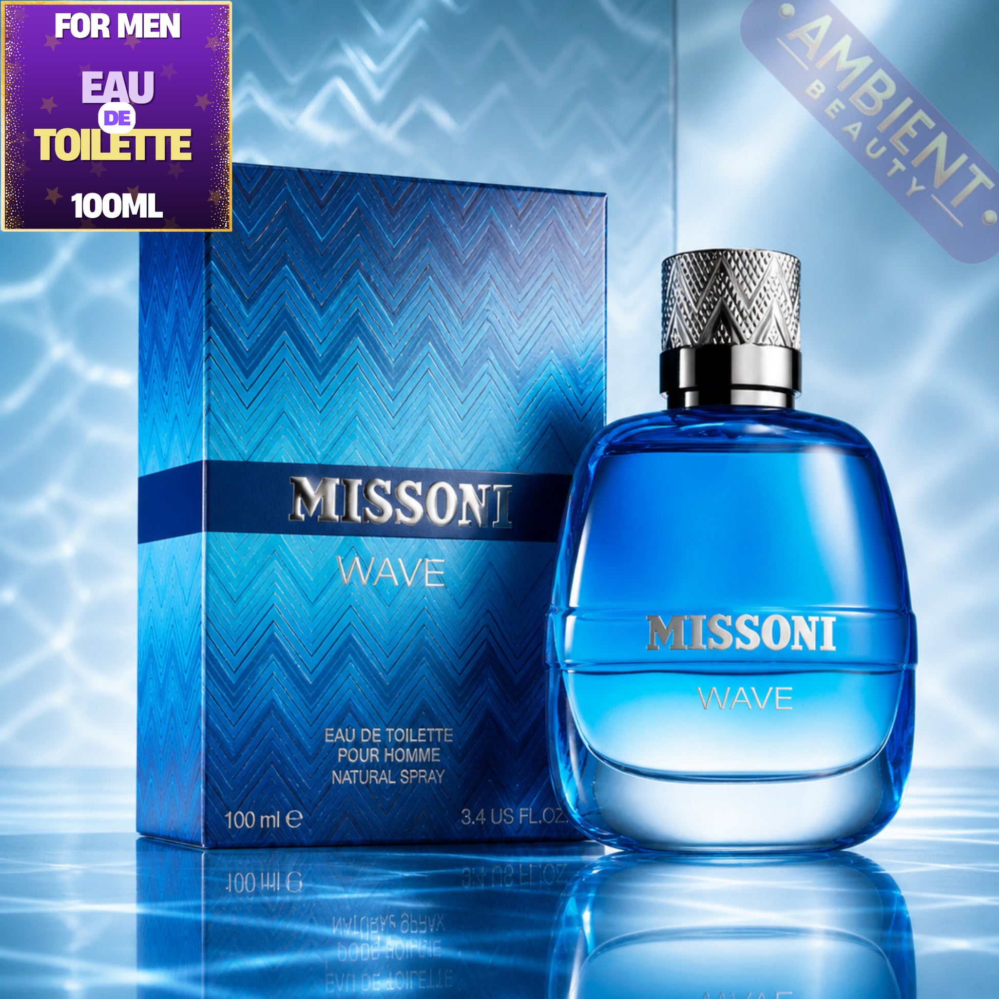 Missoni Wave Eau de Toilette 100ml For Men