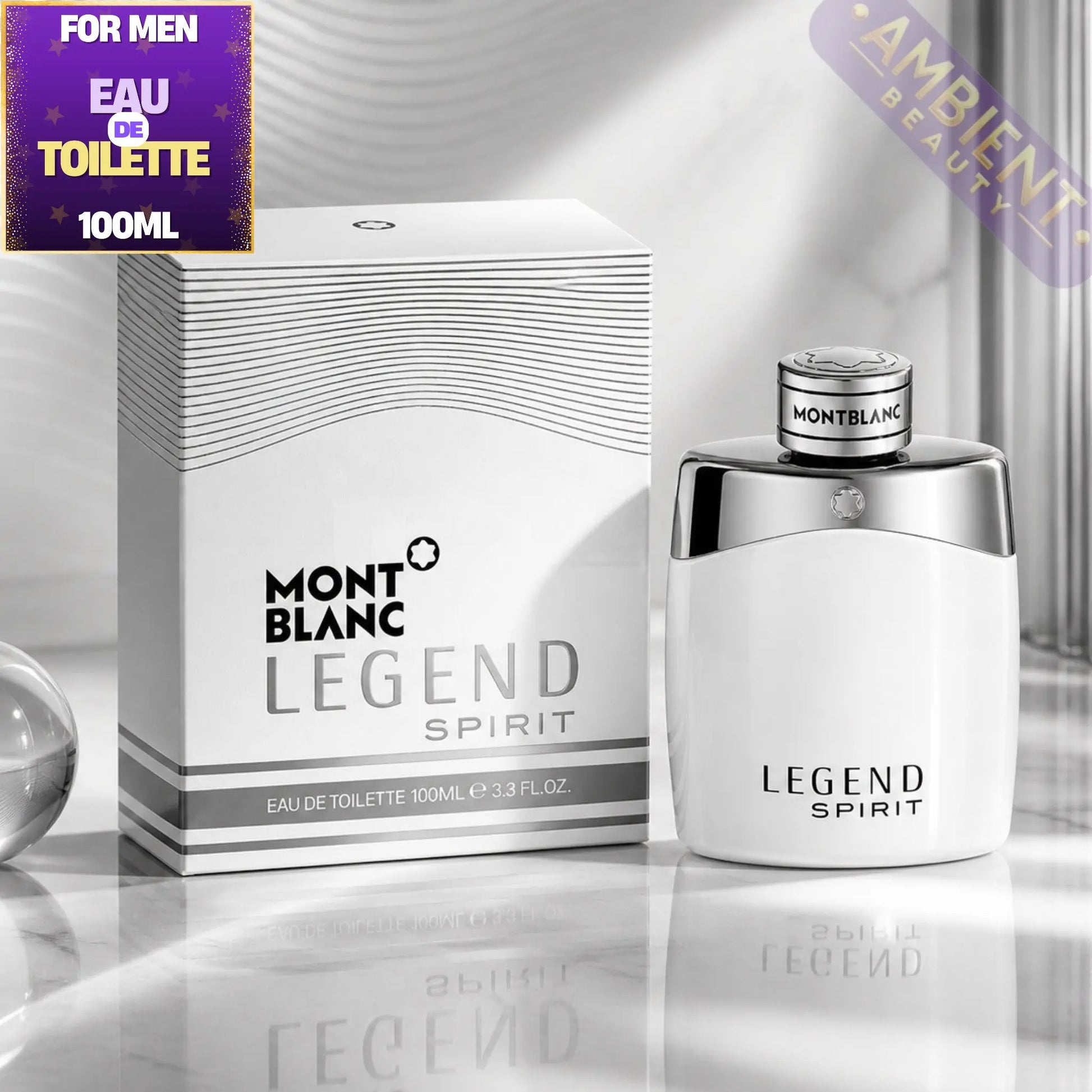 Mont Blanc Legend Spirit Eau de Toilette 100ml For Men