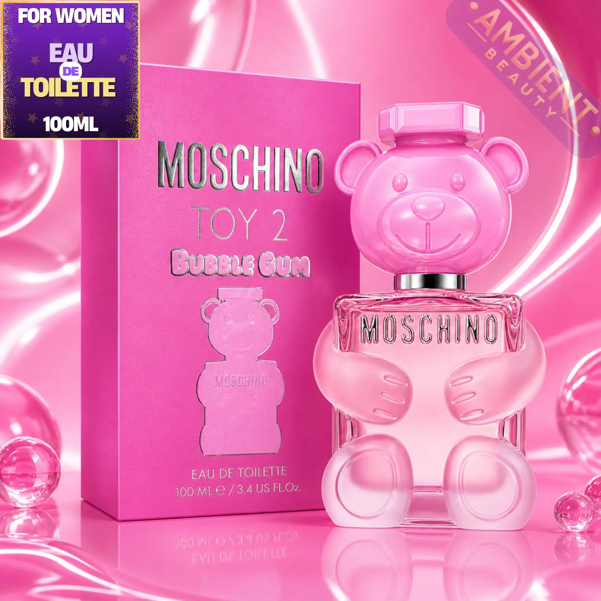 Moschino Toy 2 Bubble Gum Eau de Toilette 100ml For Women