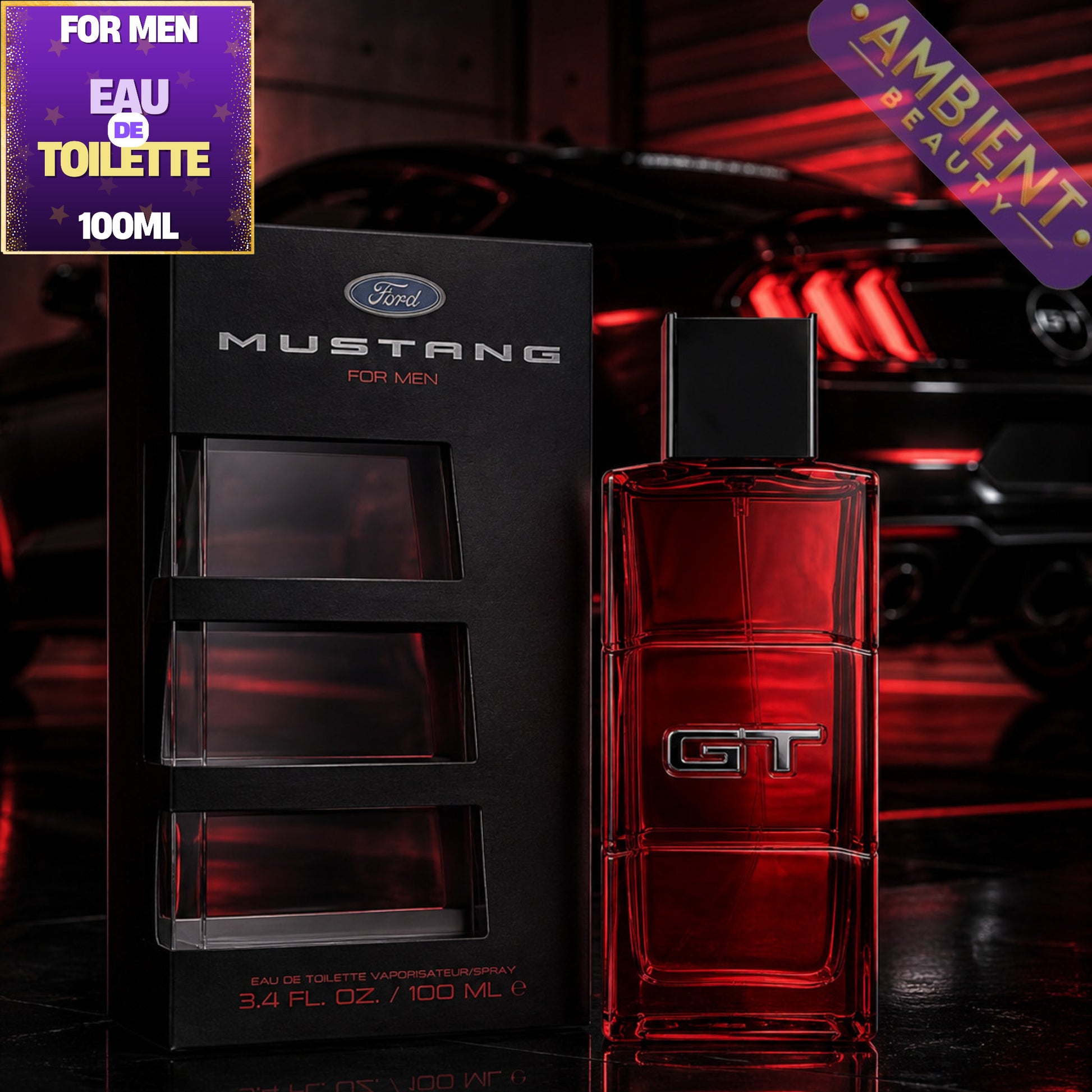 Mustang GT Eau de Toilette 100ml For Men