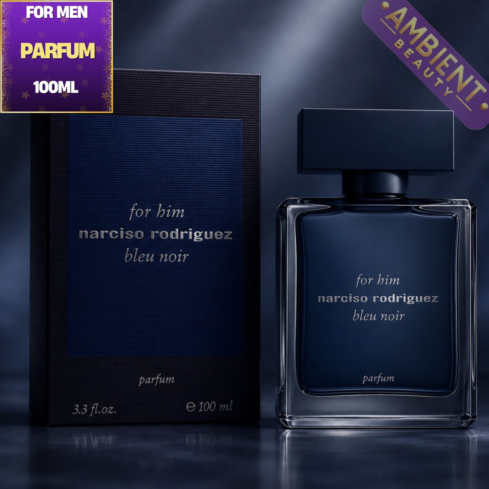 Narciso Rodriguez For Him Bleu Noir Parfum 100ml For Men
