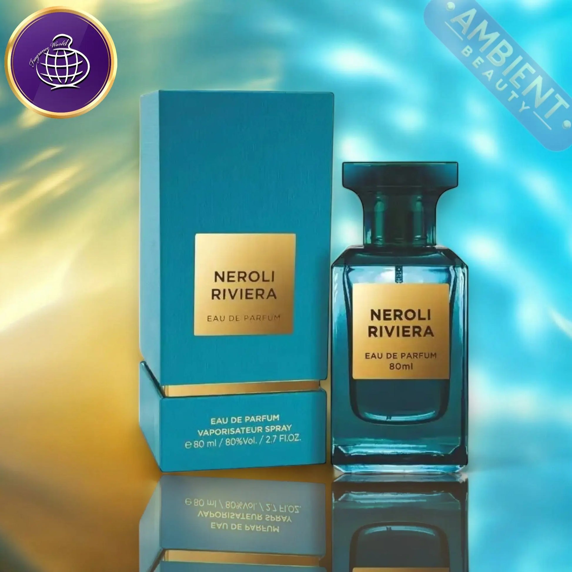 FRAGRANCE WORLD Neroli Riviera Eau De Parfum 80ml Fragrance World Ambient Beauty