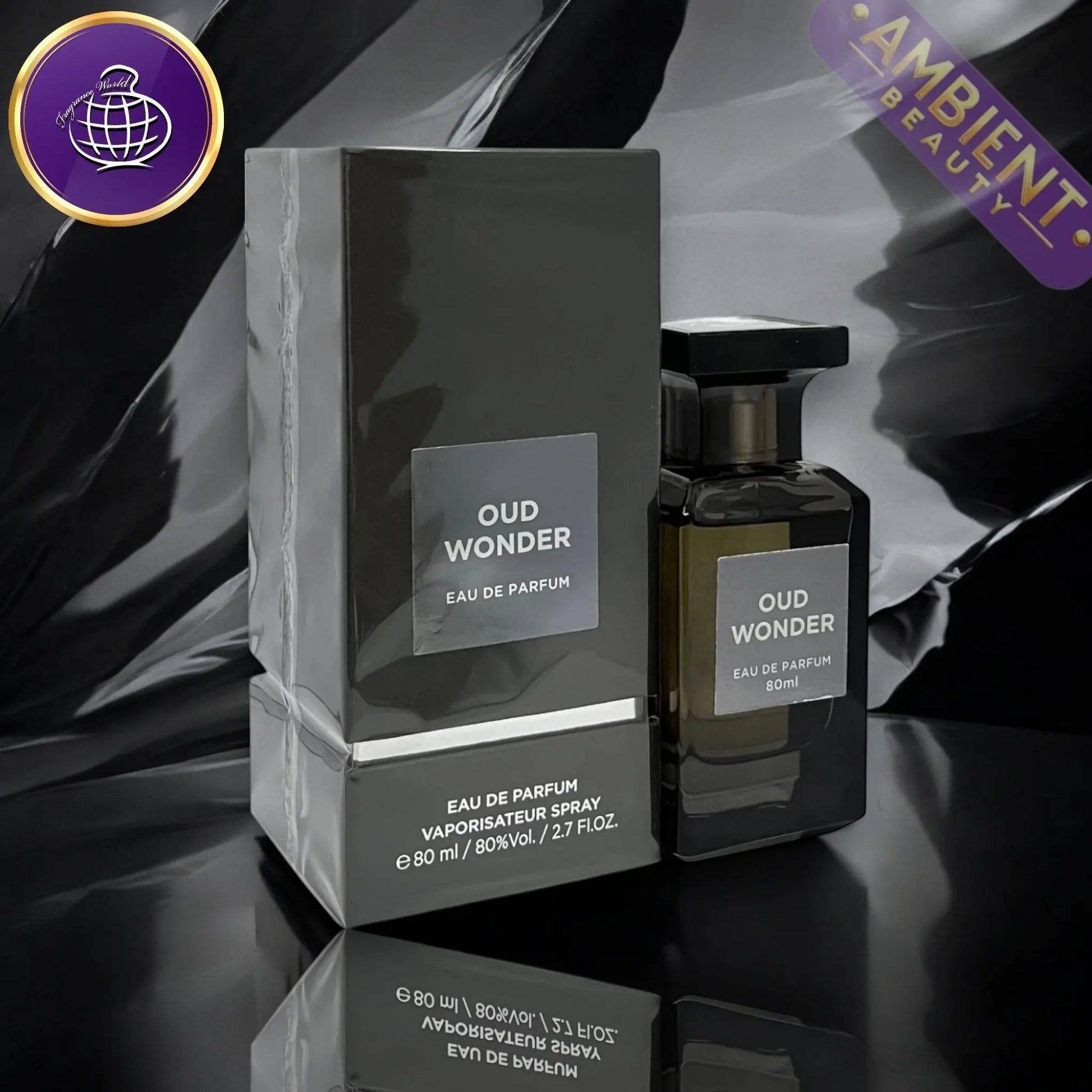 FRAGRANCE WORLD Oud Wonder Eau De Parfum 80ml Fragrance World Ambient Beauty
