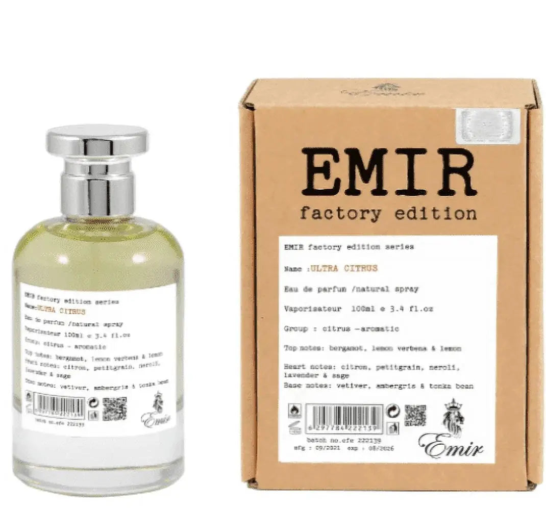 EMIR Factory Edition Ultra Citrus Eau De Parfum 100ml by Paris Corner Paris Corner Ambient Beauty