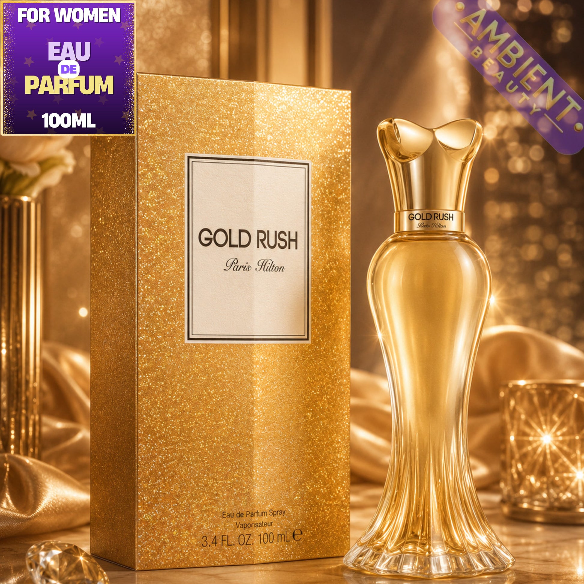 Paris Hilton Gold Rush Eau de Parfum 100ml For Women