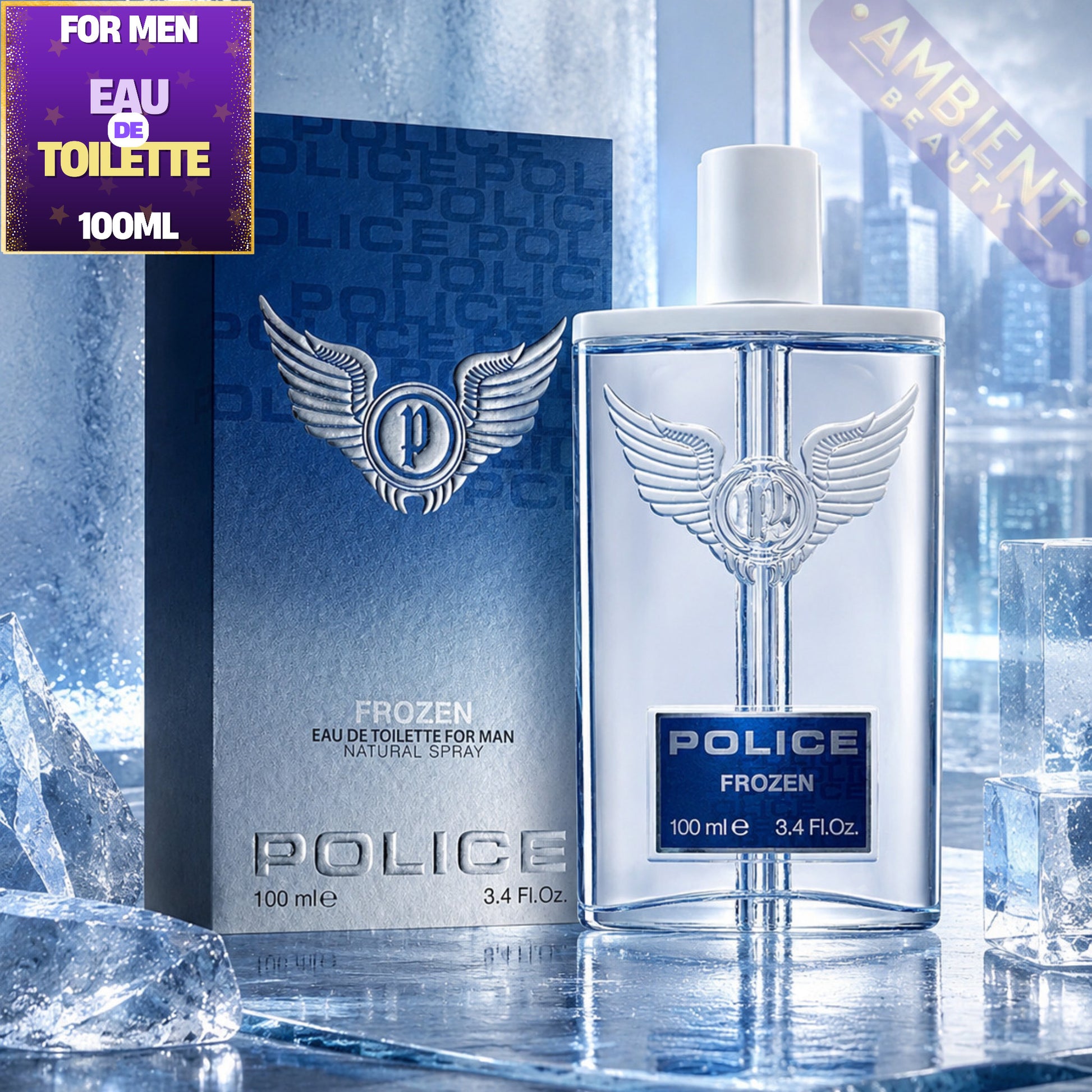Police Frozen Eau de Toilette 100ml For Men