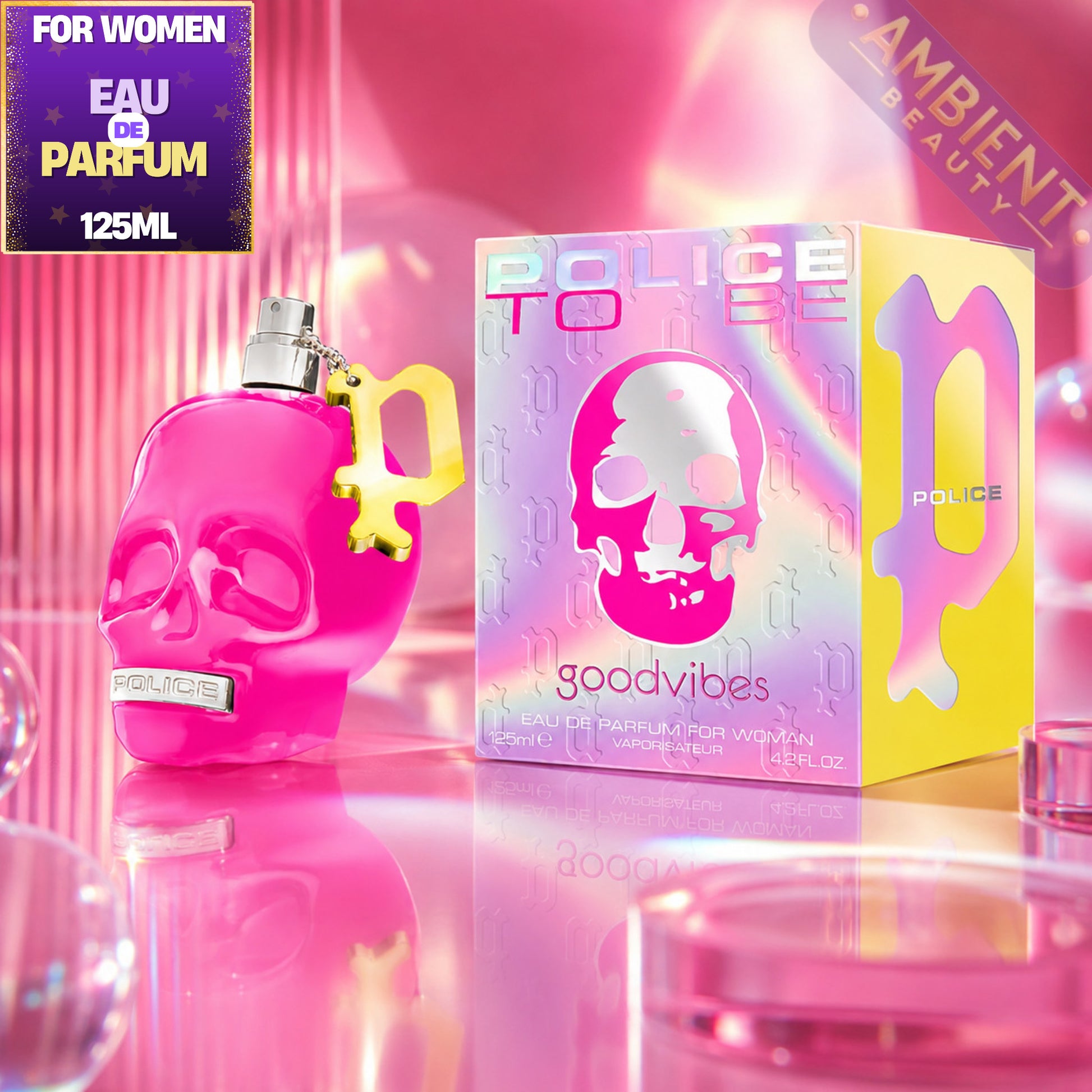 Police To Be Goodvibes For Her Eau de Parfum 125ml For Women