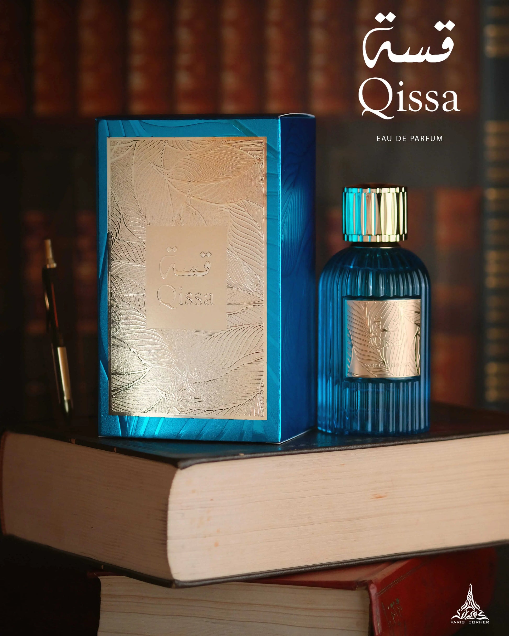PARIS CORNER Qissa Blue Eau De Parfum 100ml Paris Corner Ambient Beauty