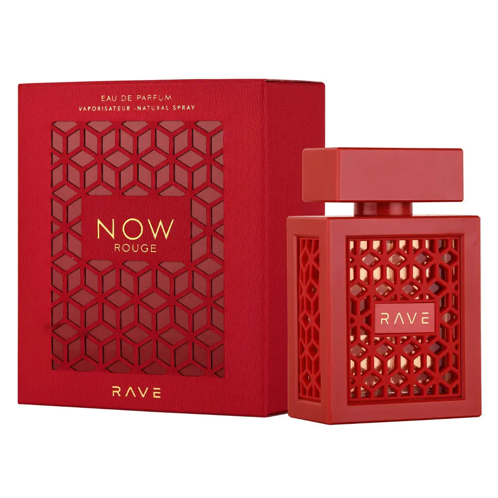 RAVE Now Rouge Eau De Parfum 100ml by Lattafa Lattafa Ambient Beauty