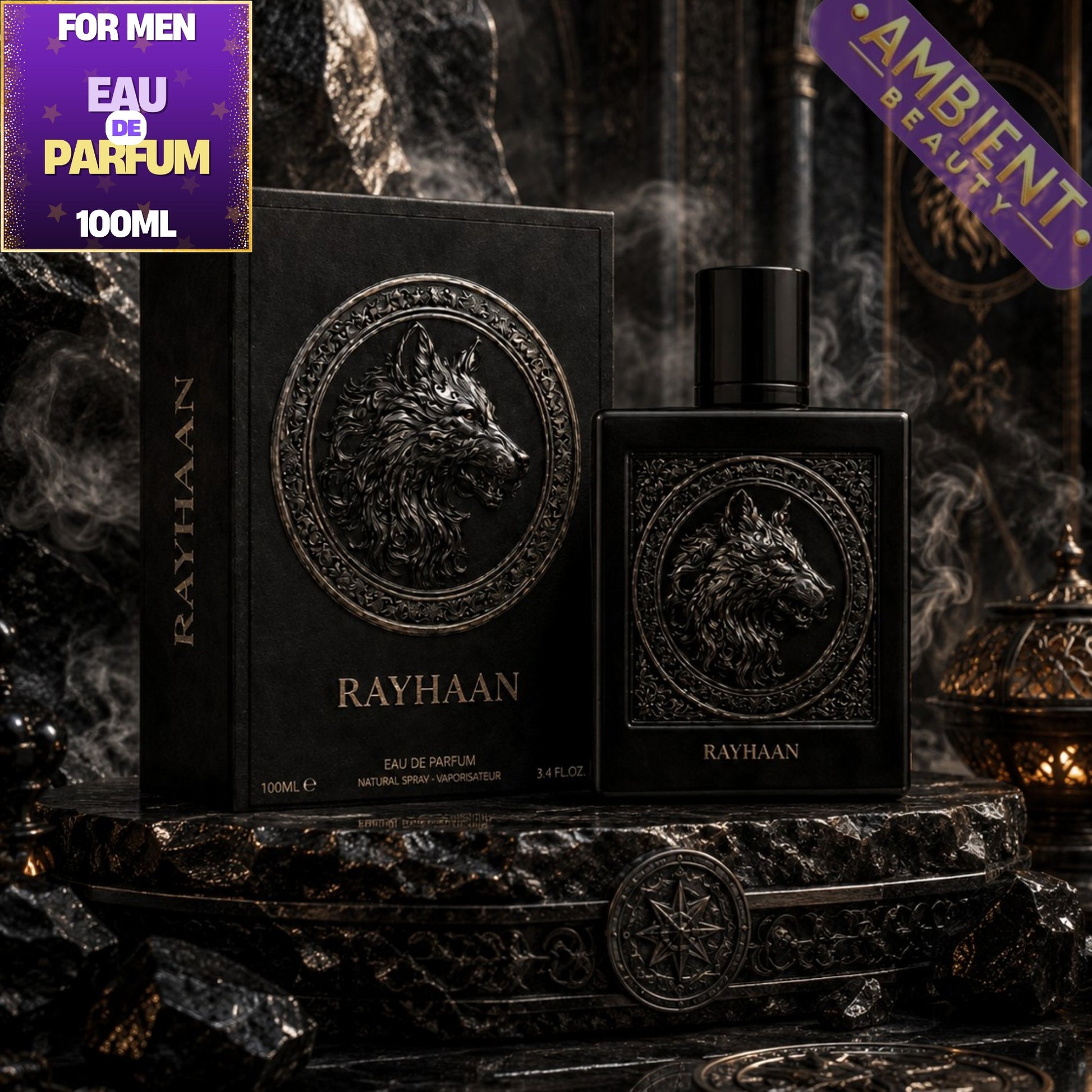 Rayhaan Wolf EDP 100ml For Men