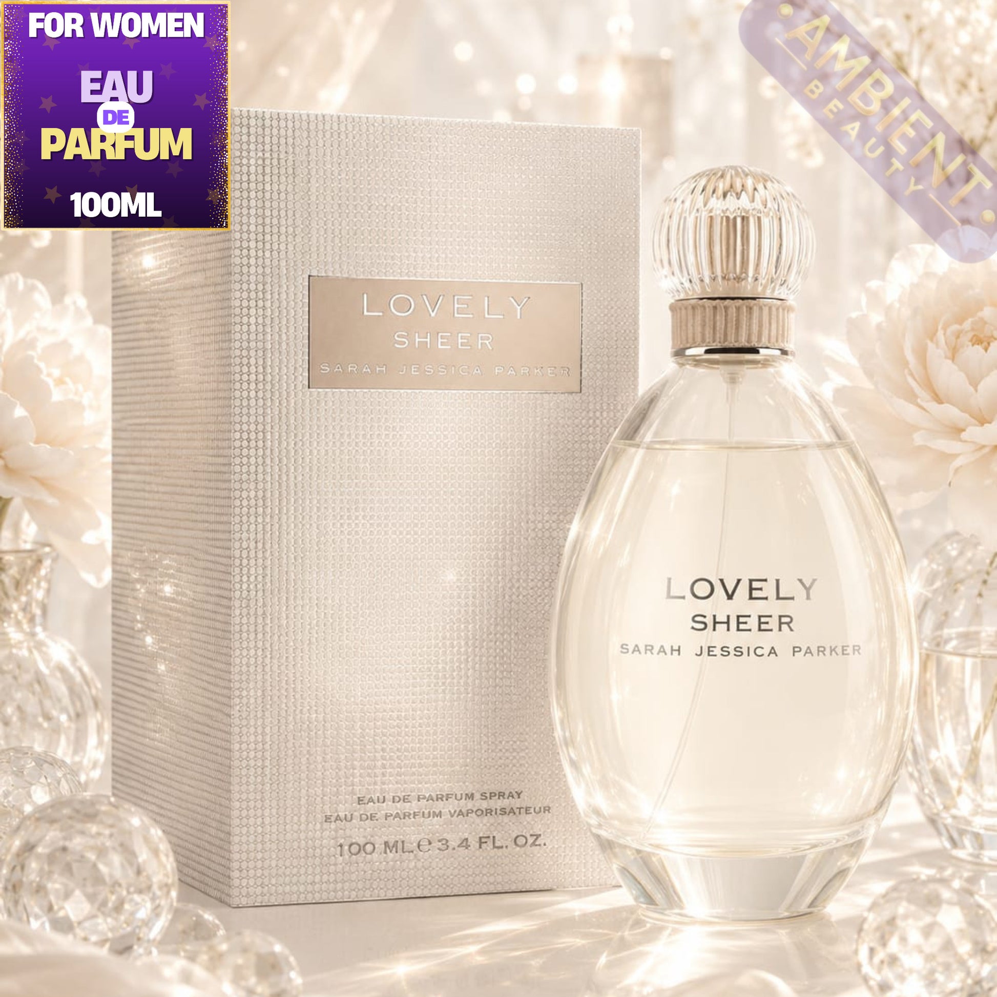Sarah Jessica Parker Lovely Sheer Eau de Parfum 100ml For Women