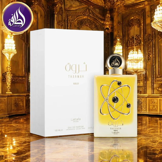 LATTAFA Pride Tharwah Gold Eau De Parfum 100ml Lattafa Ambient Beauty
