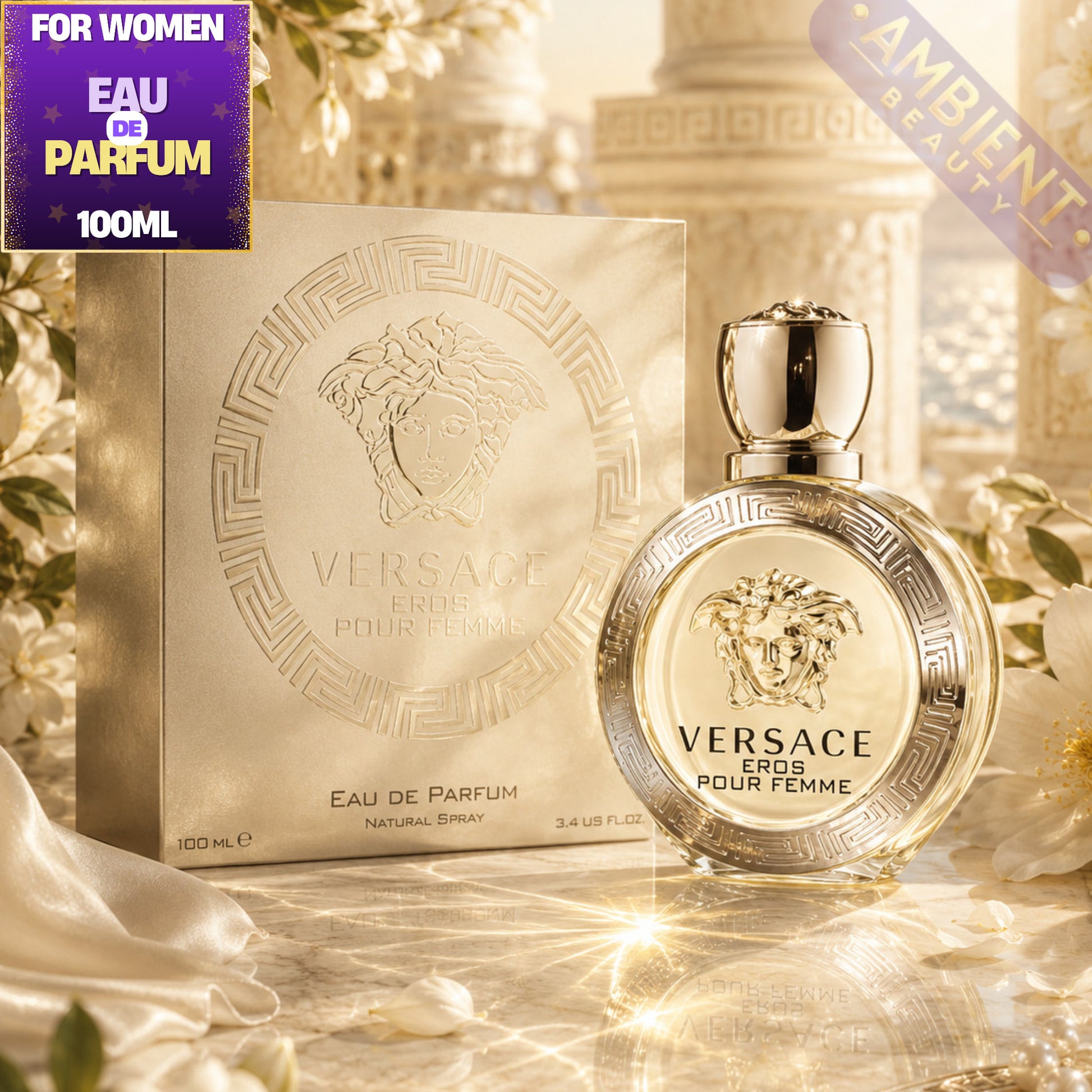 Versace Eros Pour Femme Eau de Parfum 100ml For Women
