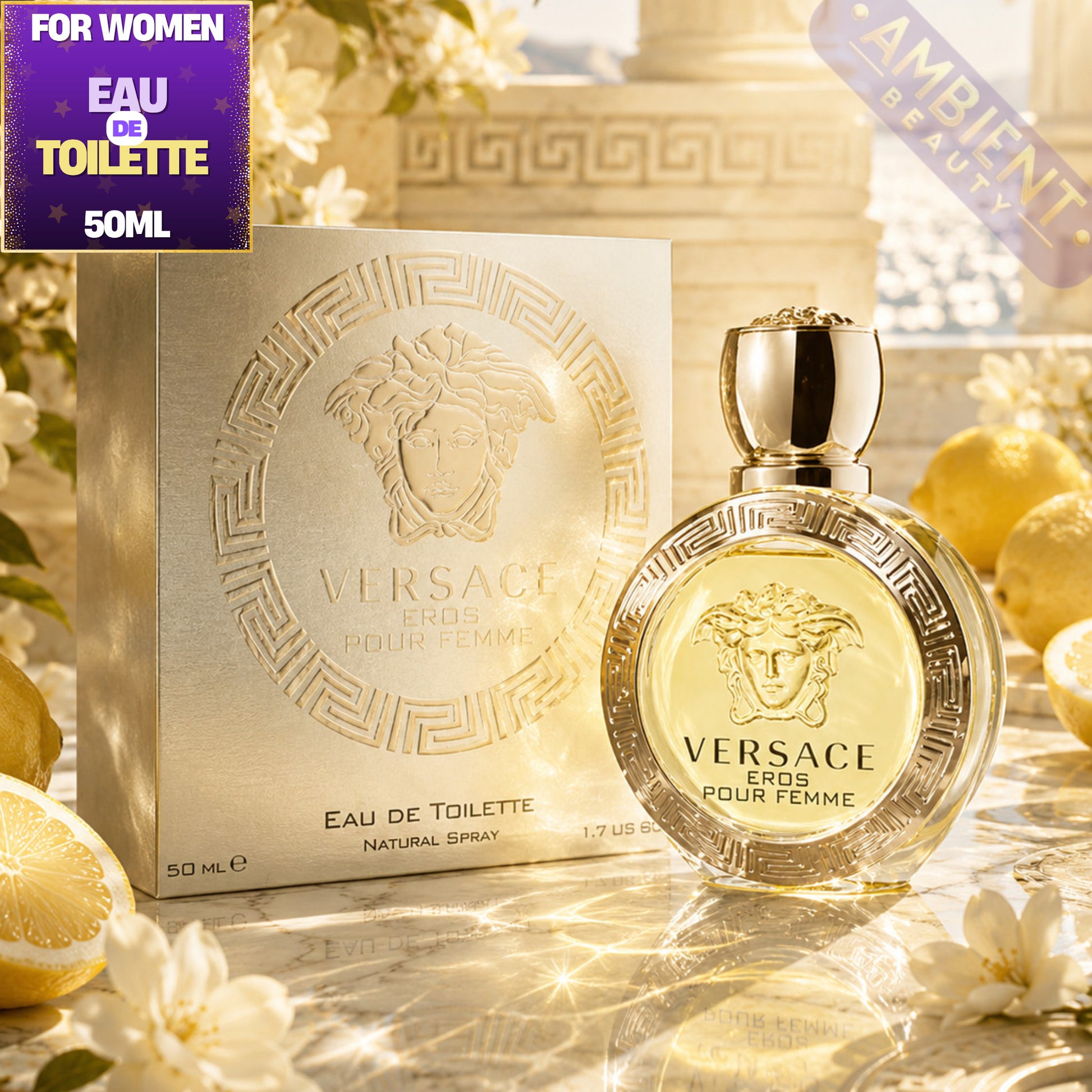 Versace Eros Pour Femme Eau de Toilette 50ml For Women