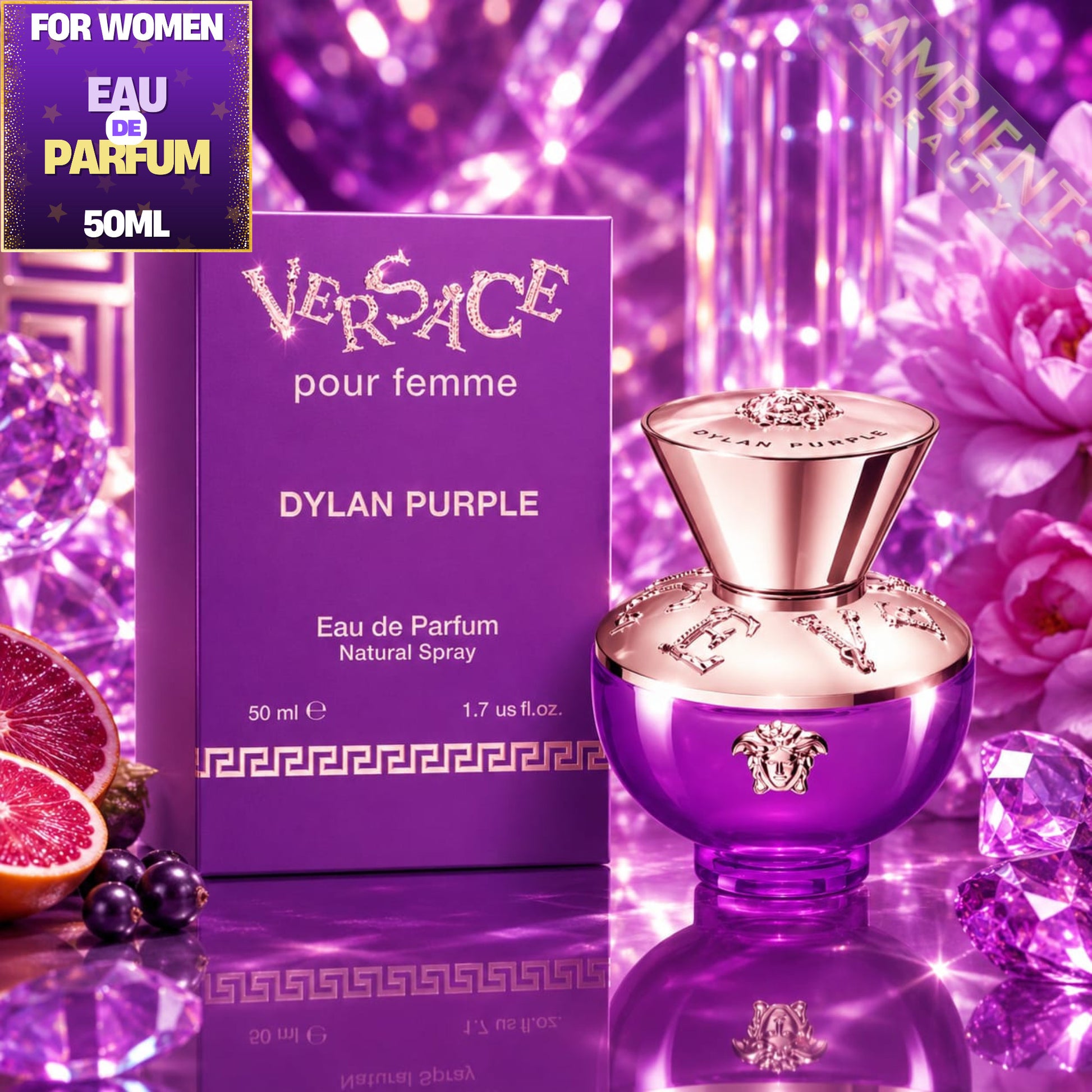 Versace Pour Femme Dylan Purple Eau de Parfum 50ml For Women