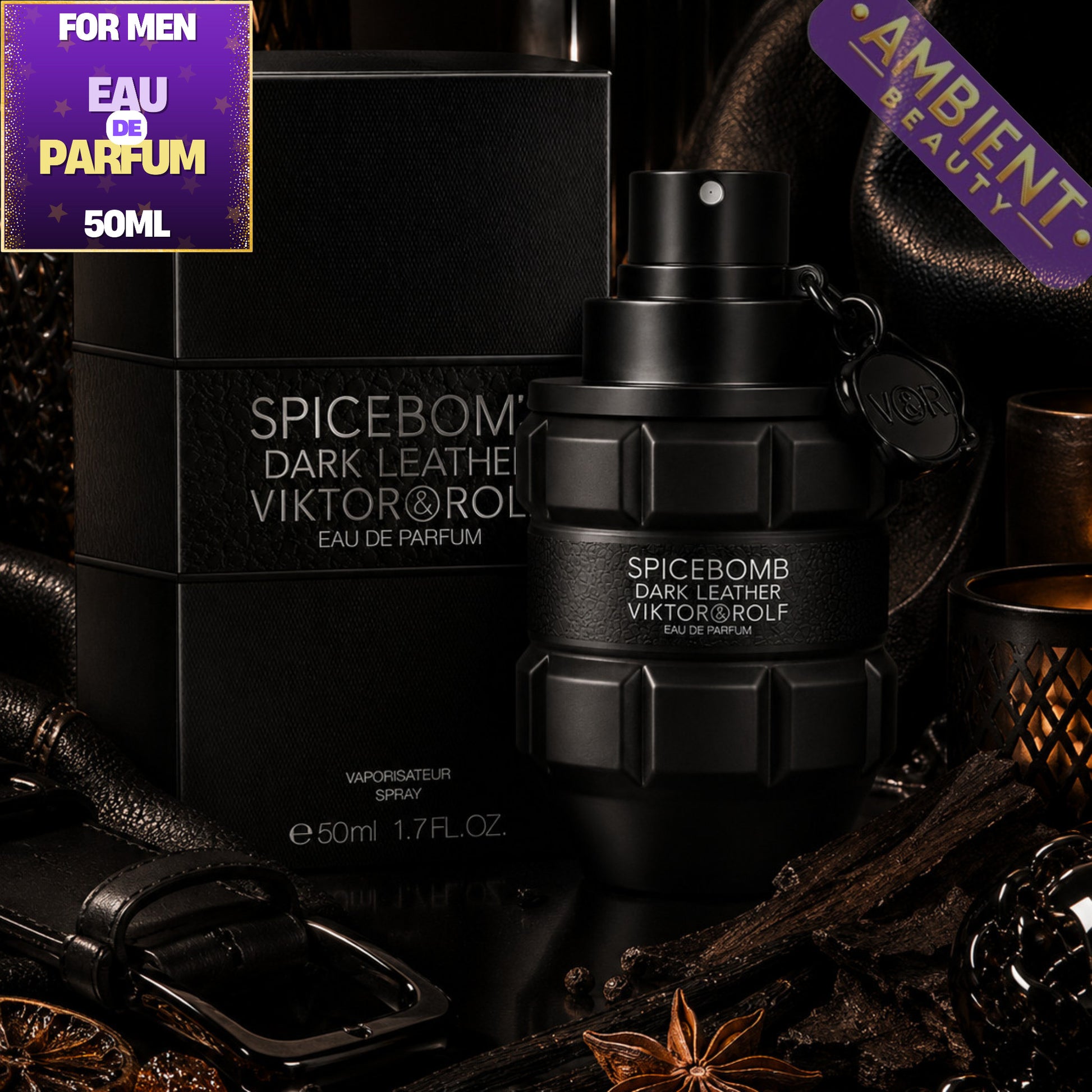 Viktor & Rolf Spicebomb Dark Leather Eau de Parfum 50ml For Men