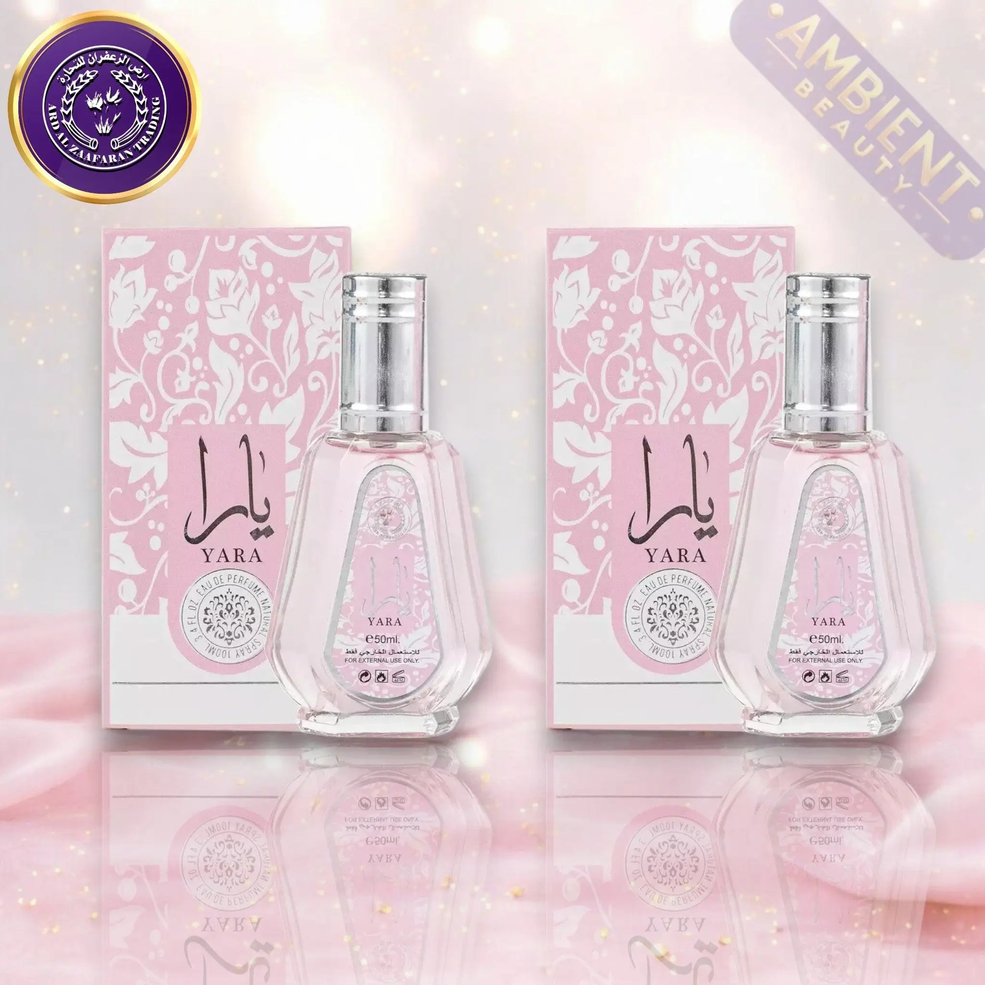 ARD AL ZAAFARAN Yara Eau De Parfum 50ml Duo Pack Ard Al Zaafaran Ambient Beauty