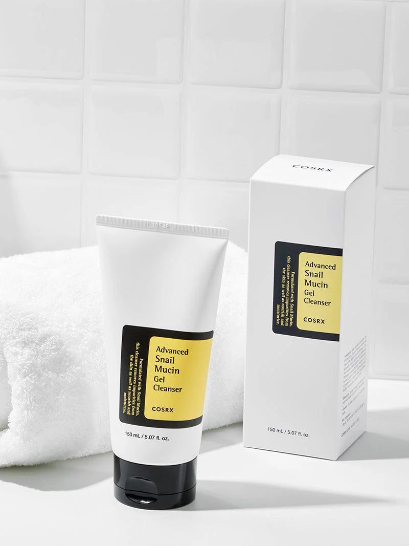 COSRX Advanced Snail Mucin Power Gel Cleanser 150ml For Men and Women