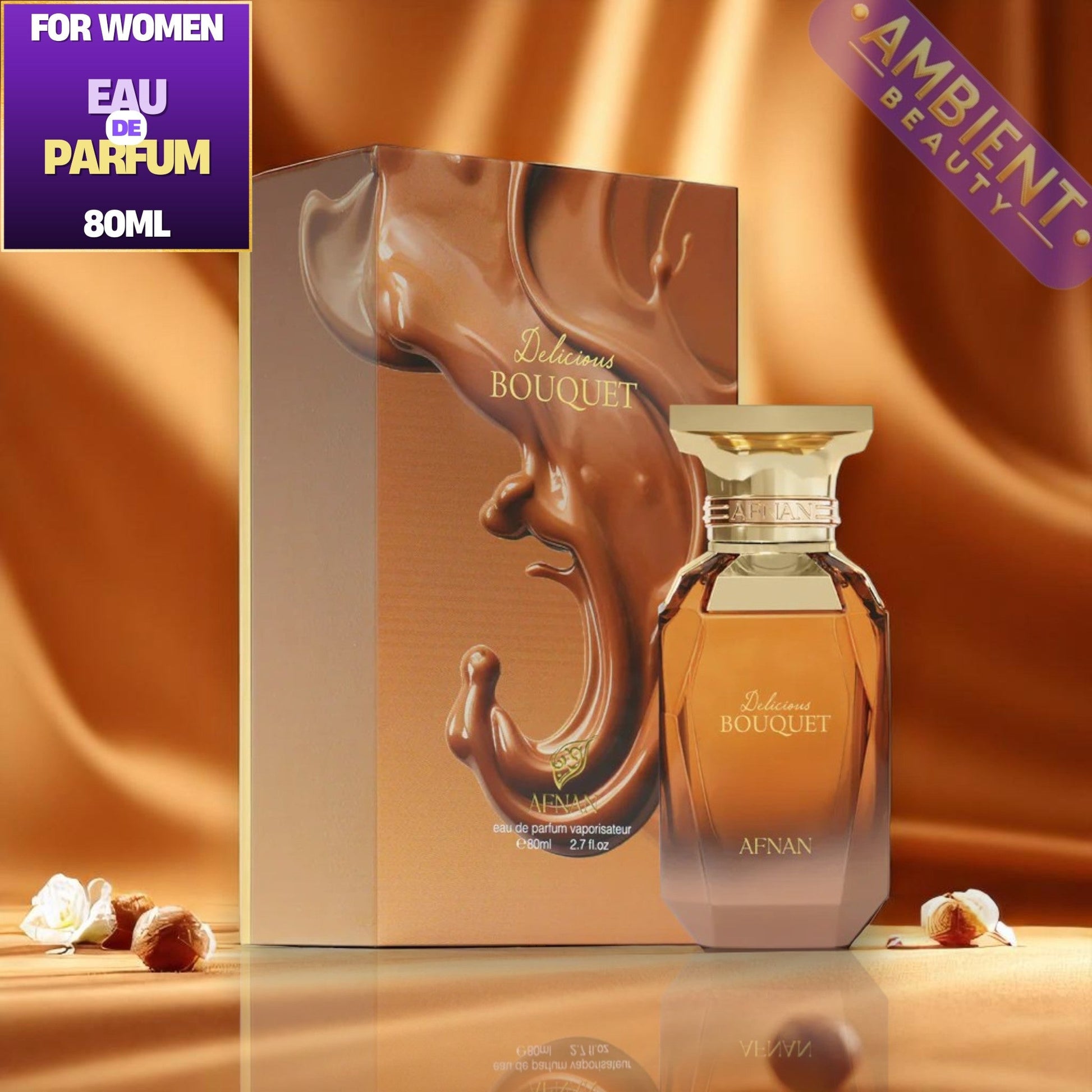 AFNAN Delicious Bouquet Eau De Parfum 80ml Afnan Ambient Beauty