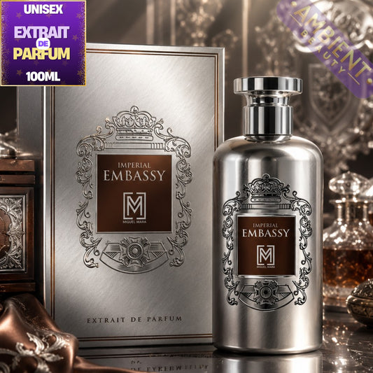 Afnan Miguel Mara Embassy Imperial Extrait de Parfum Bottle