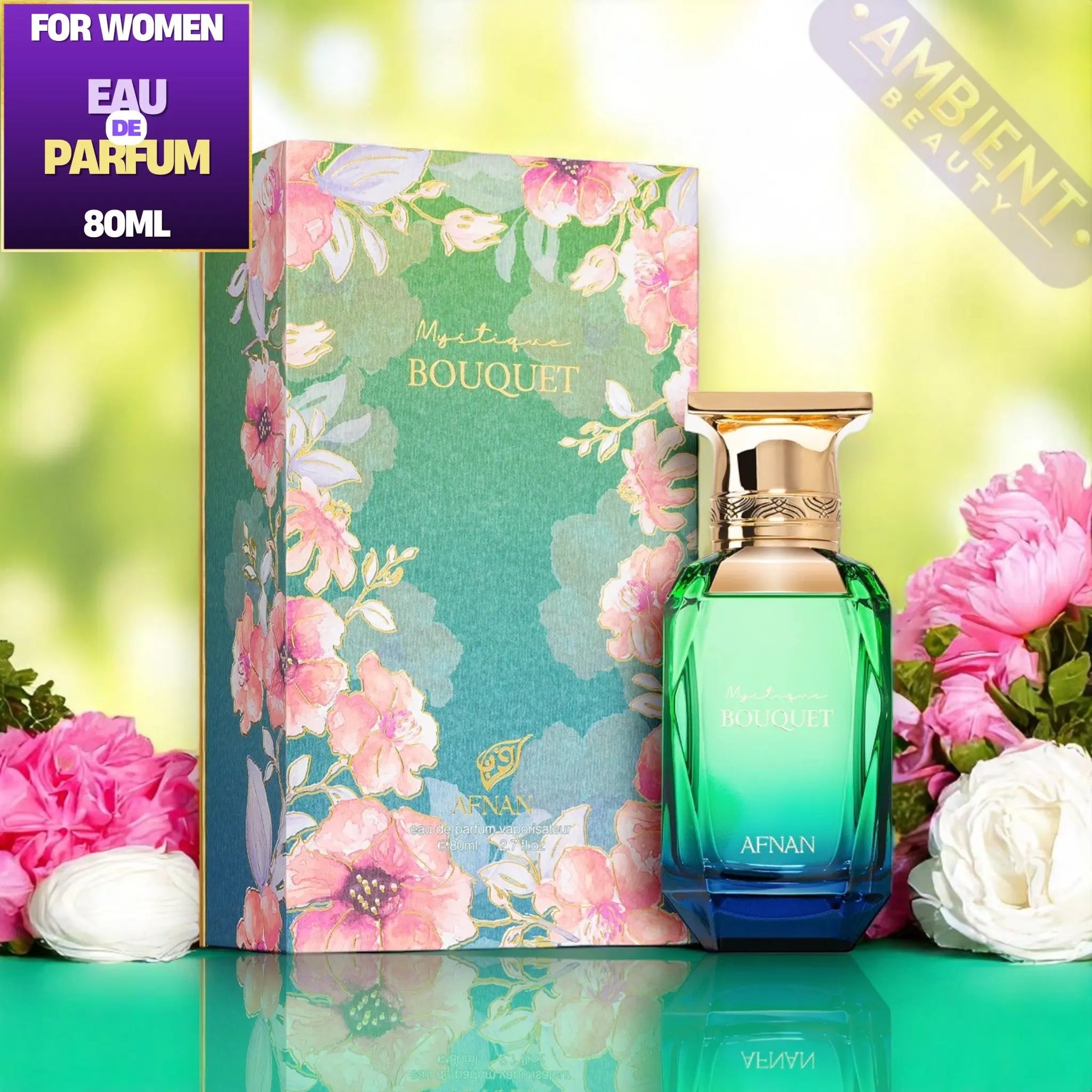 AFNAN Mystique Bouquet Eau De Parfum 80ml – Ambient Beauty