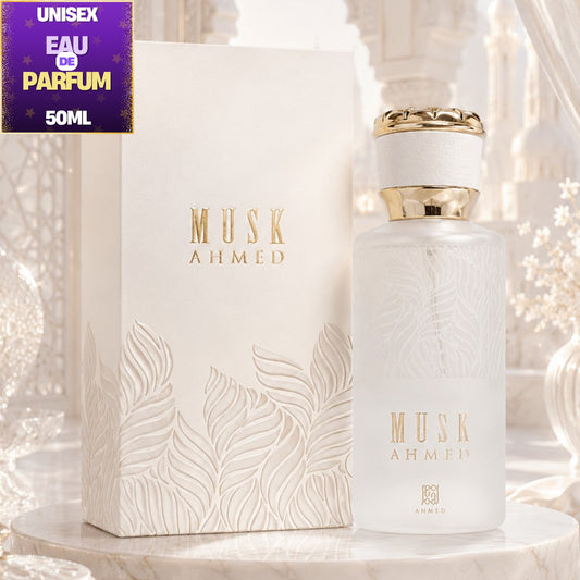 Ahmed Al Maghribi Musk Ahmed Eau De Parfum Bottle