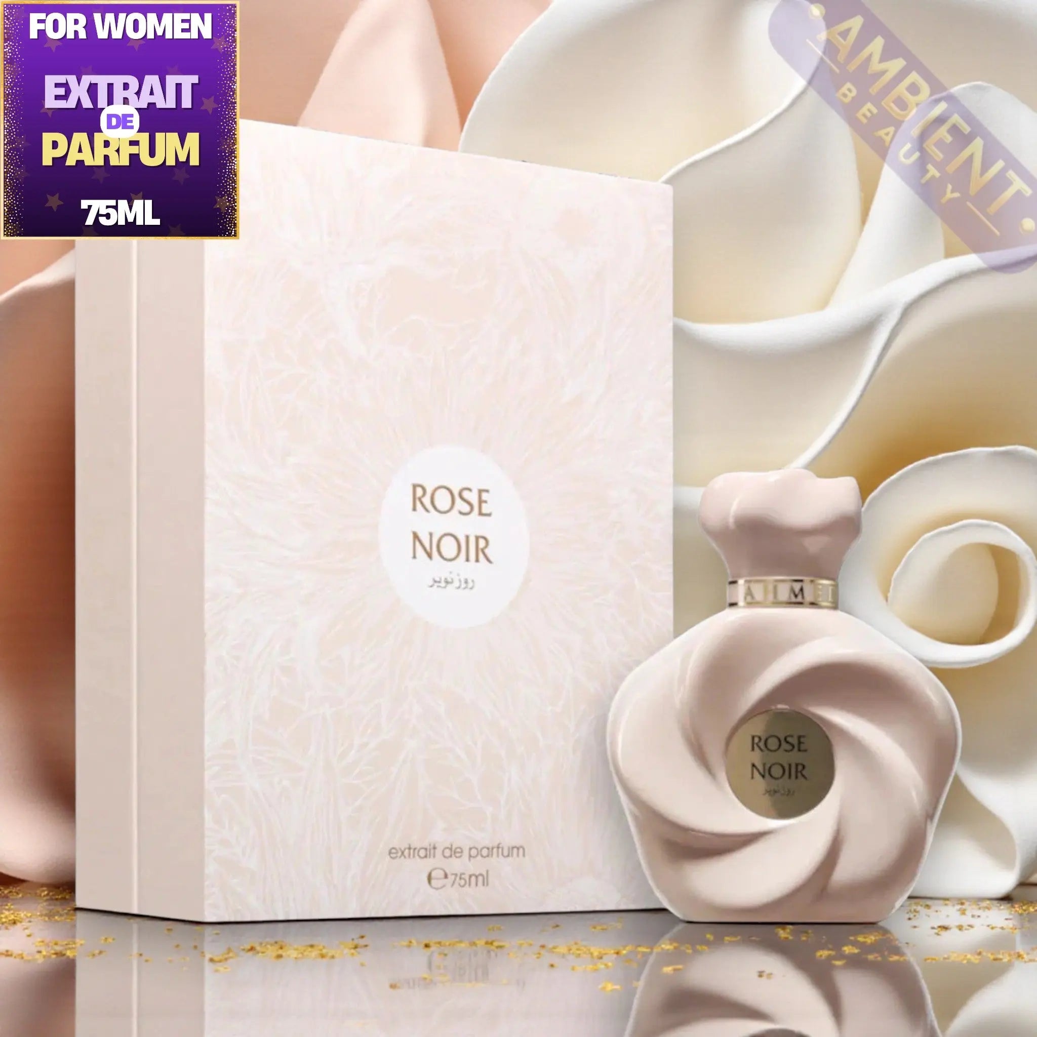 AHMED AL MAGHRIBI Rose Noir Extrait De Parfum 75ml – Ambient Beauty