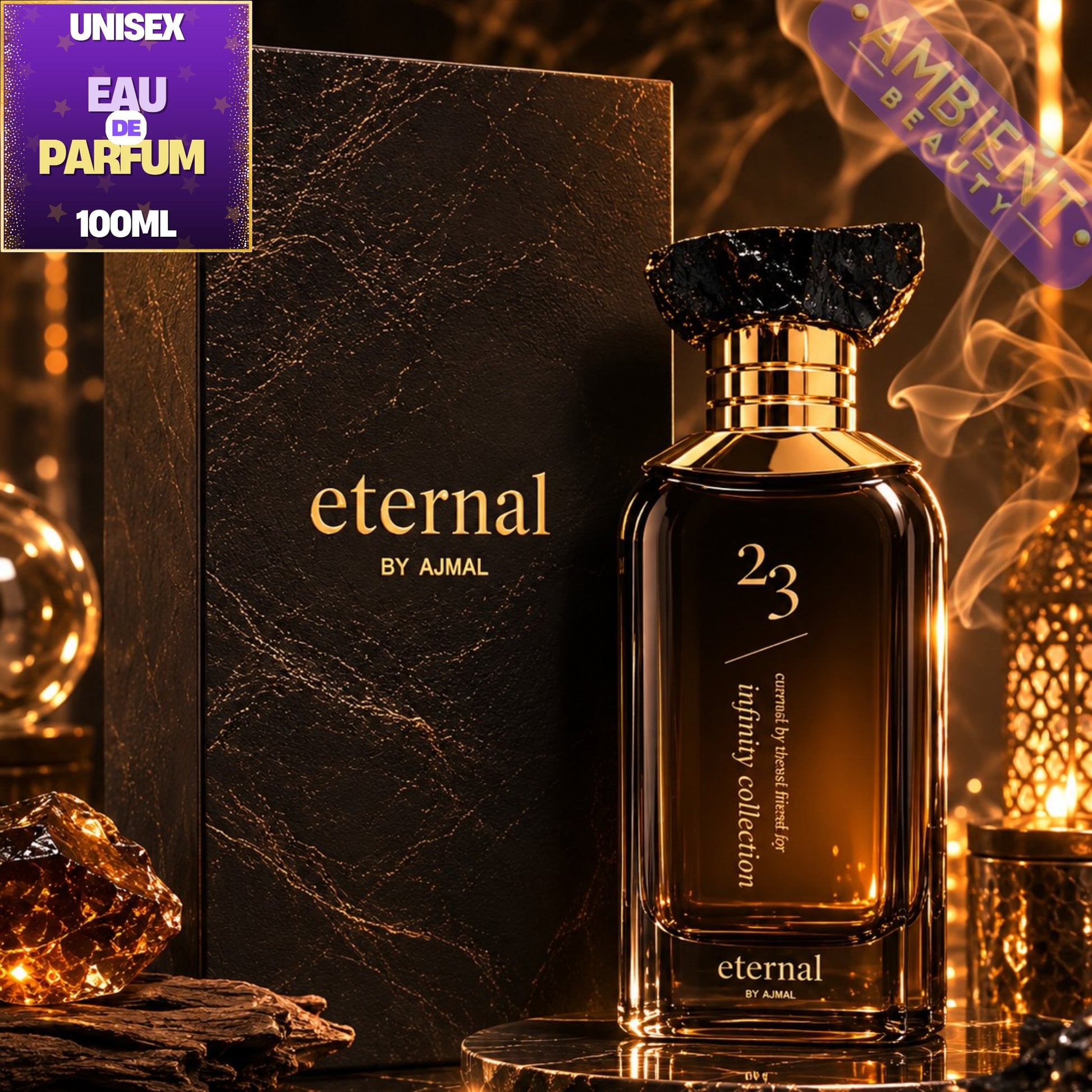 Ajmal Infinity Eternal 23 Eau De Parfum Bottle