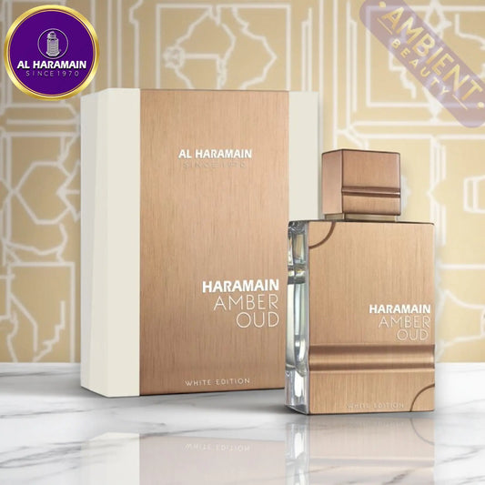 AL HARAMAIN Amber Oud White Edition Eau De Parfum 60ml Al Haramain Ambient Beauty