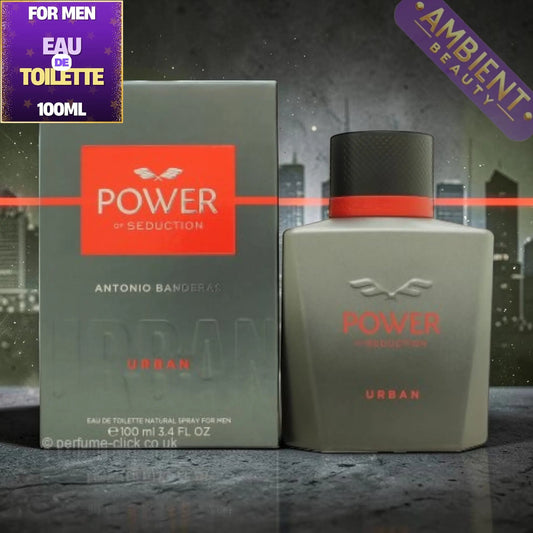 Antonio Banderas Power of Seduction Urban Eau de Toilette Bottle