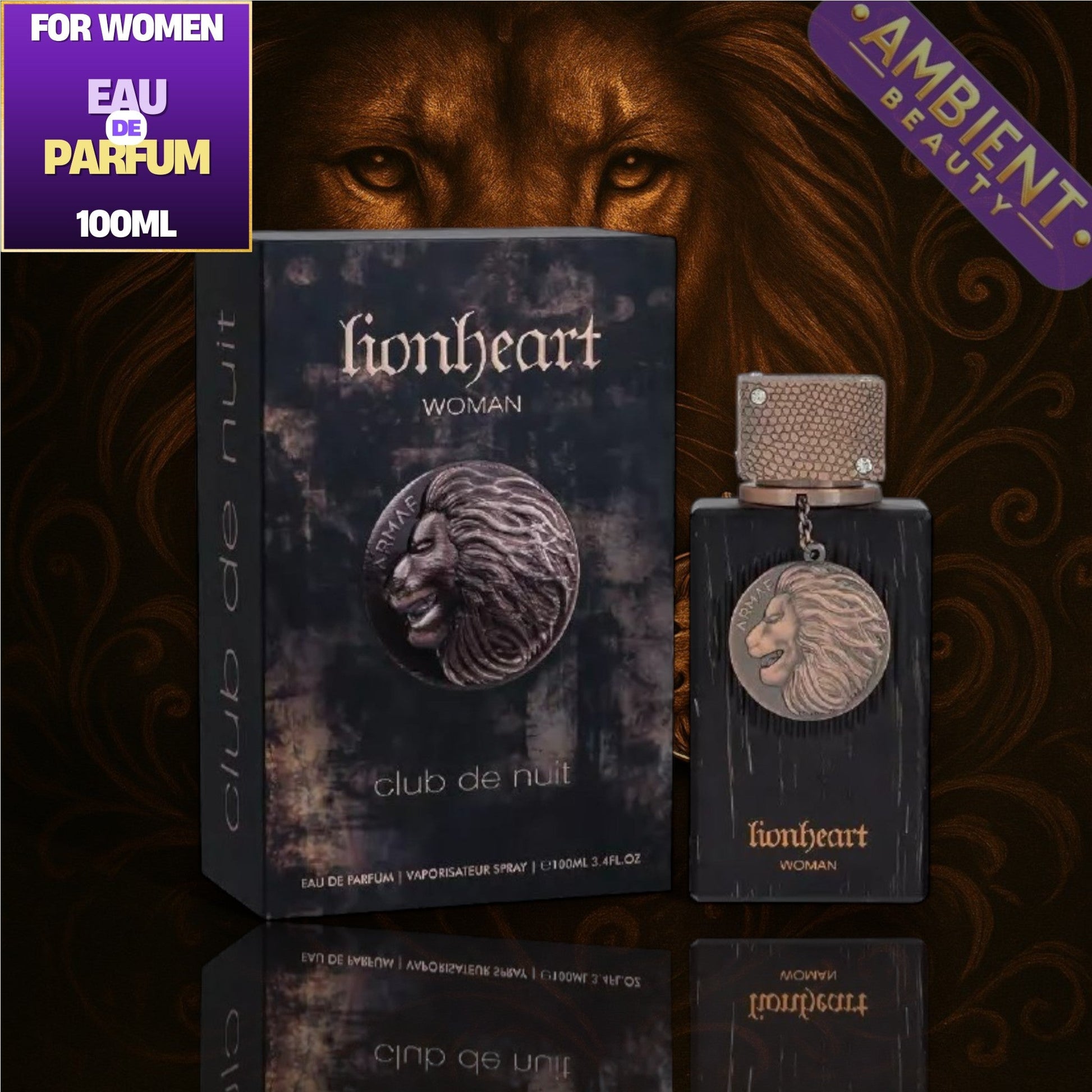 ARMAF Club De Nuit Lionheart Woman Eau De Parfum 100ml Armaf Ambient Beauty