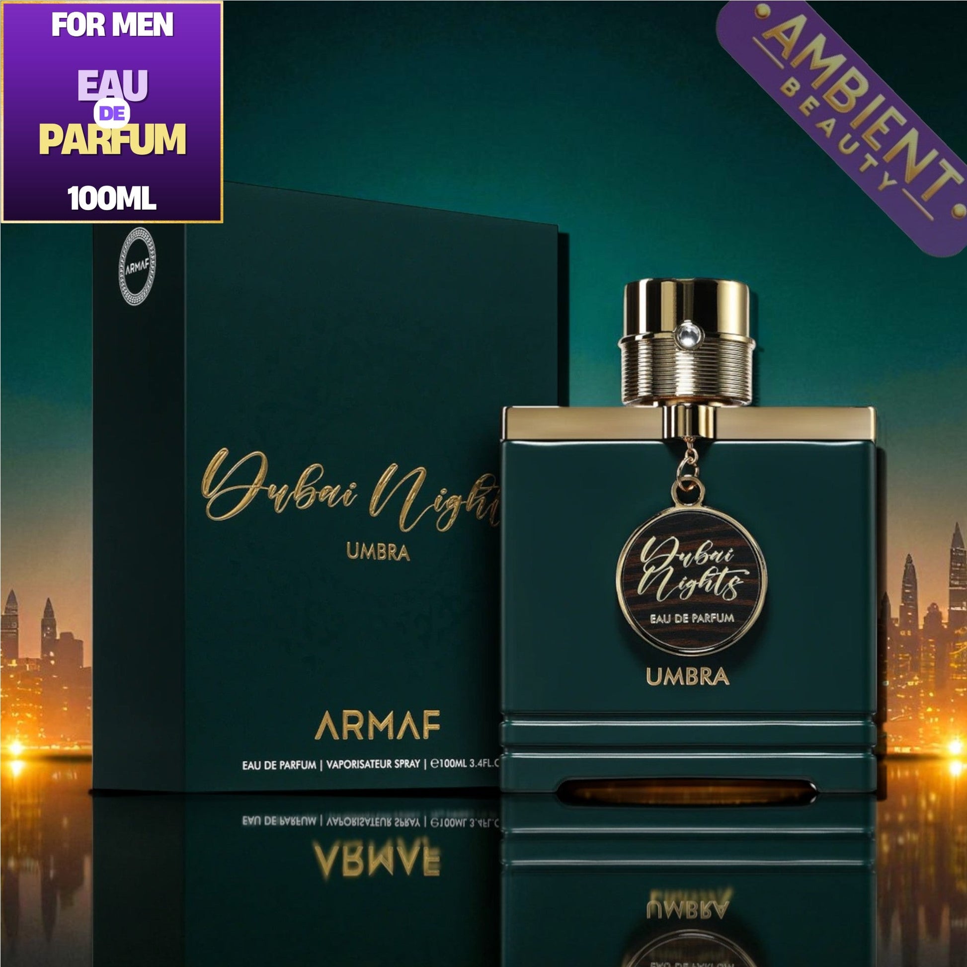 ARMAF Dubai Nights Umbra Eau De Parfum 100ml Armaf Ambient Beauty