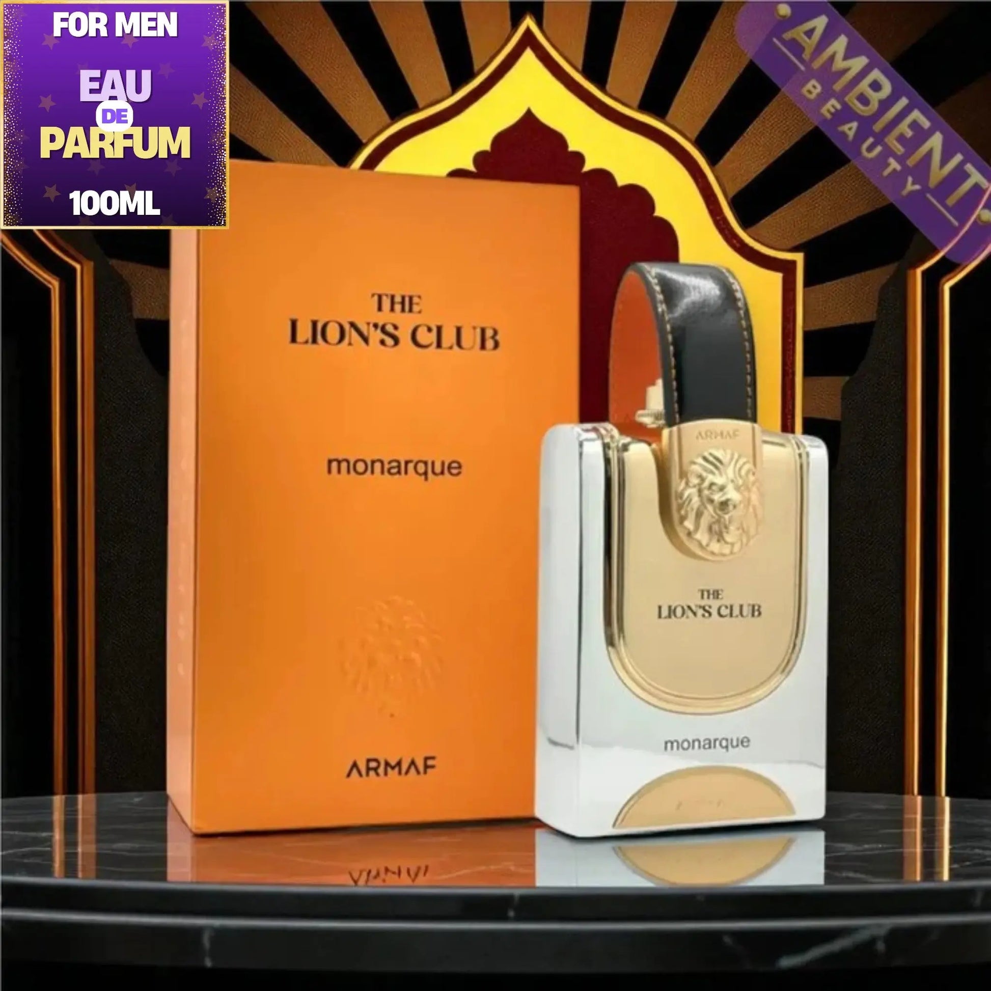 ARMAF The Lions Club Monarque Eau De Parfum 100ml Armaf Ambient Beauty