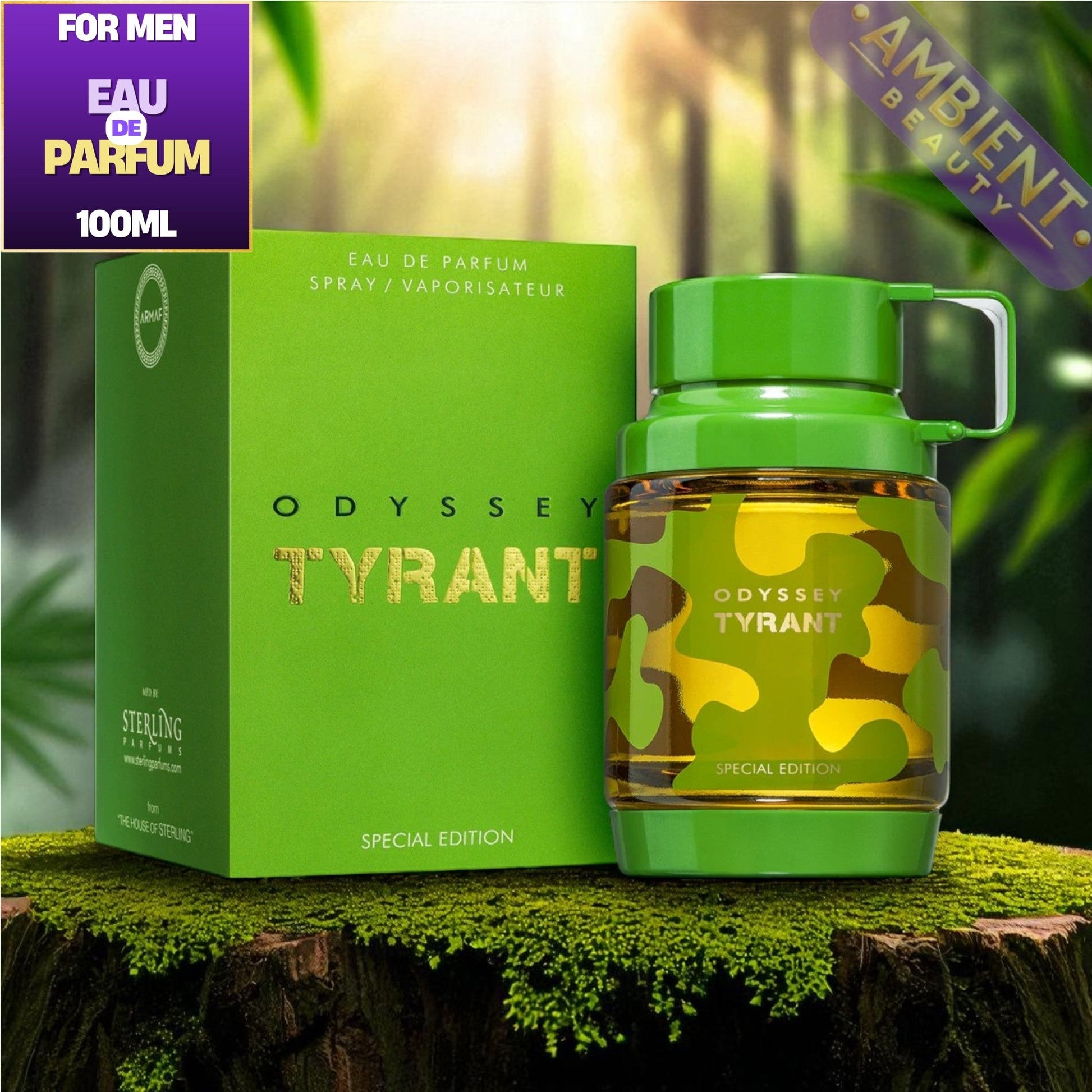 ARMAF Odyssey Tyrant Eau De Parfum 100ml Armaf Ambient Beauty