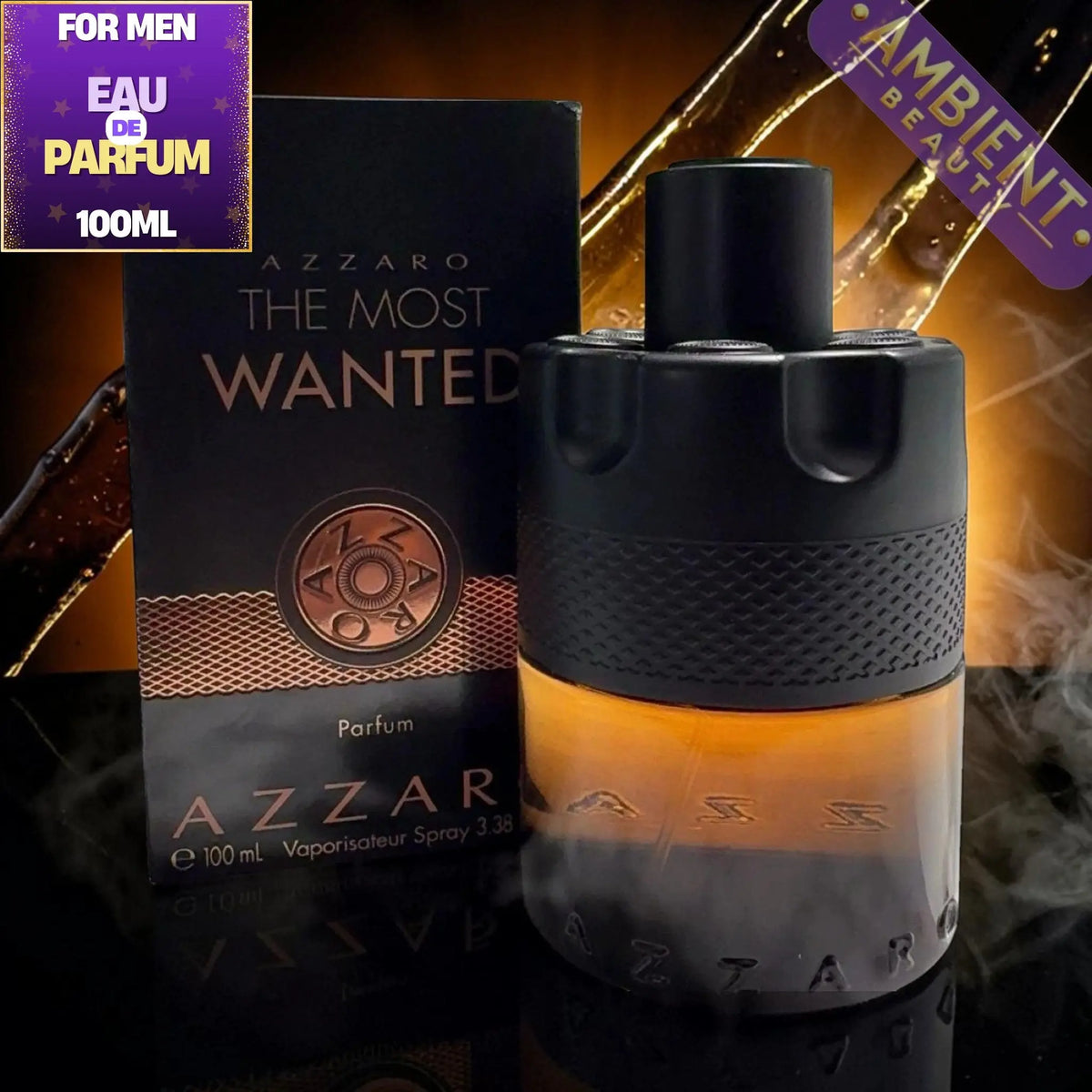 Azzaro The Most Wanted Parfum Bottle